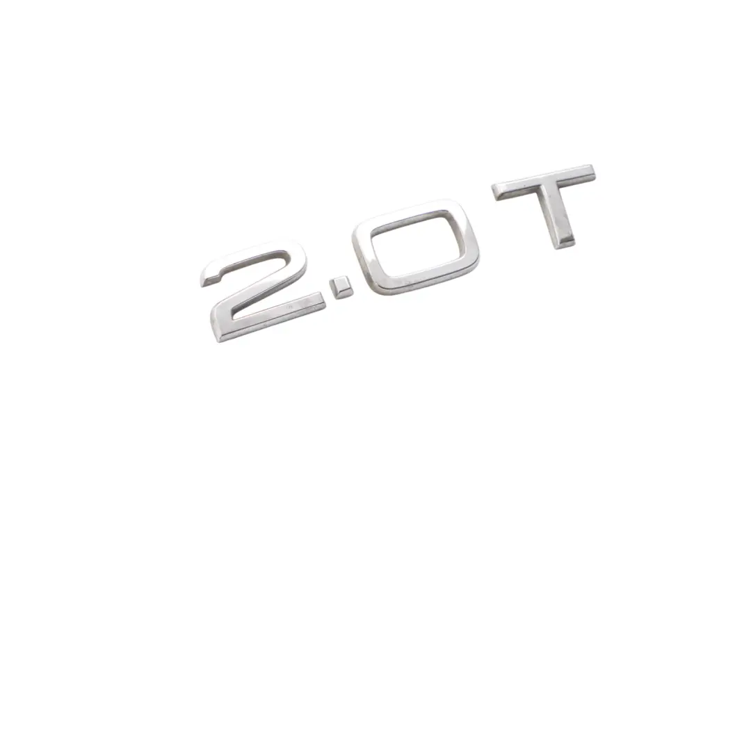 Heckklappe Kofferraum Abzeichen Emblem 2.0T Schriftzug für Audi A4 B8 mit Teilenummer 8H0853743H Audi A4 B8 Heckklappe Kofferraum Abzeichen Emblem 2.0T Schriftzug - SKU 8H0853743H - Teilenummer 8H0853743H