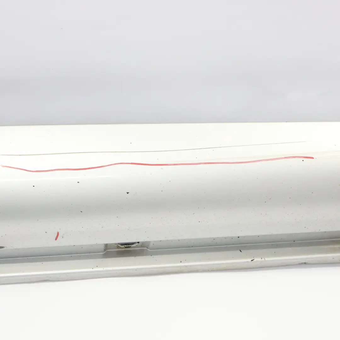 Audi TT 8J Seitenschweller Türschweller Abdeckung Rechts Light Silver - Y7W - SKU 8H0853860A-LS - Teilenummer 8H0853860A