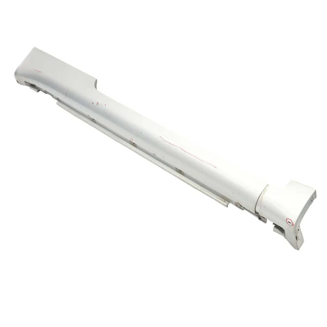 Audi TT 8J Seitenschweller Türschweller Abdeckung Rechts Light Silver - Y7W - SKU 8H0853860A-LS - Teilenummer 8H0853860A