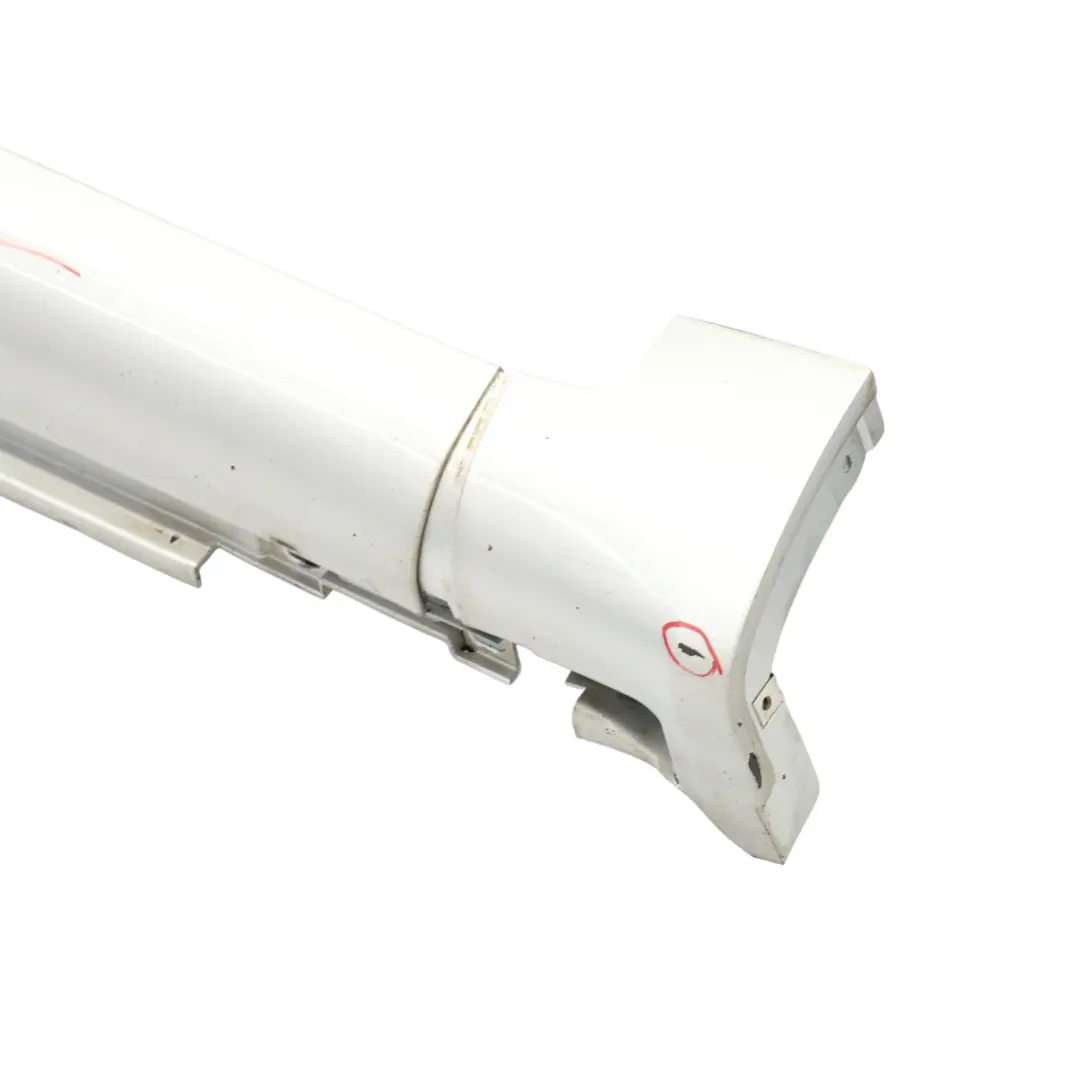 Audi TT 8J Seitenschweller Türschweller Abdeckung Rechts Light Silver - Y7W - SKU 8H0853860A-LS - Teilenummer 8H0853860A