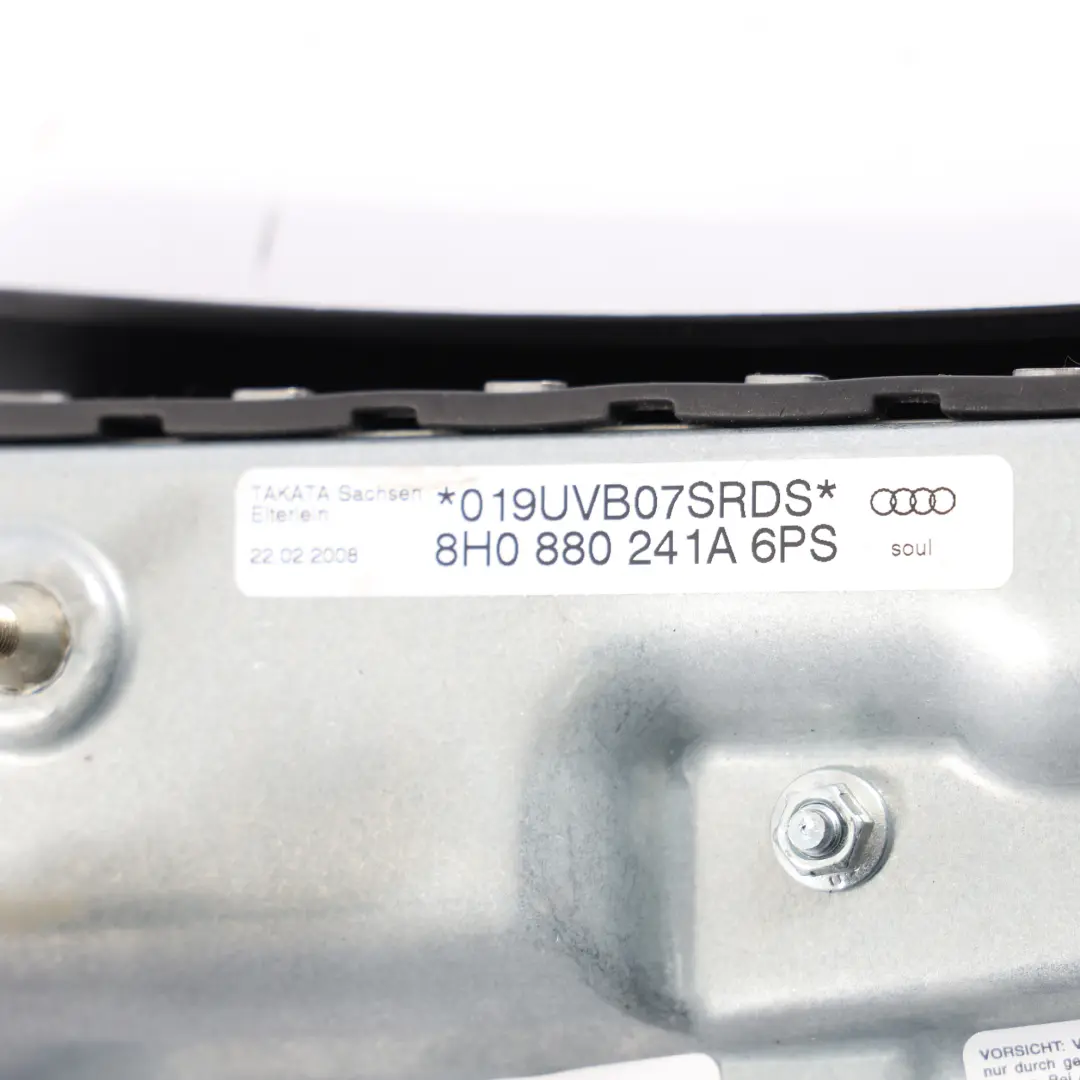 Module D'Air Latéral Gauche Pour Siège Avant pour Audi A4 B7 à propos du numéro de pièce 8H0880241A Audi A4 B7 Module D'Air Latéral Gauche Pour Siège Avant - SKU 8H0880241A - Numéro de pièce 8H0880241A