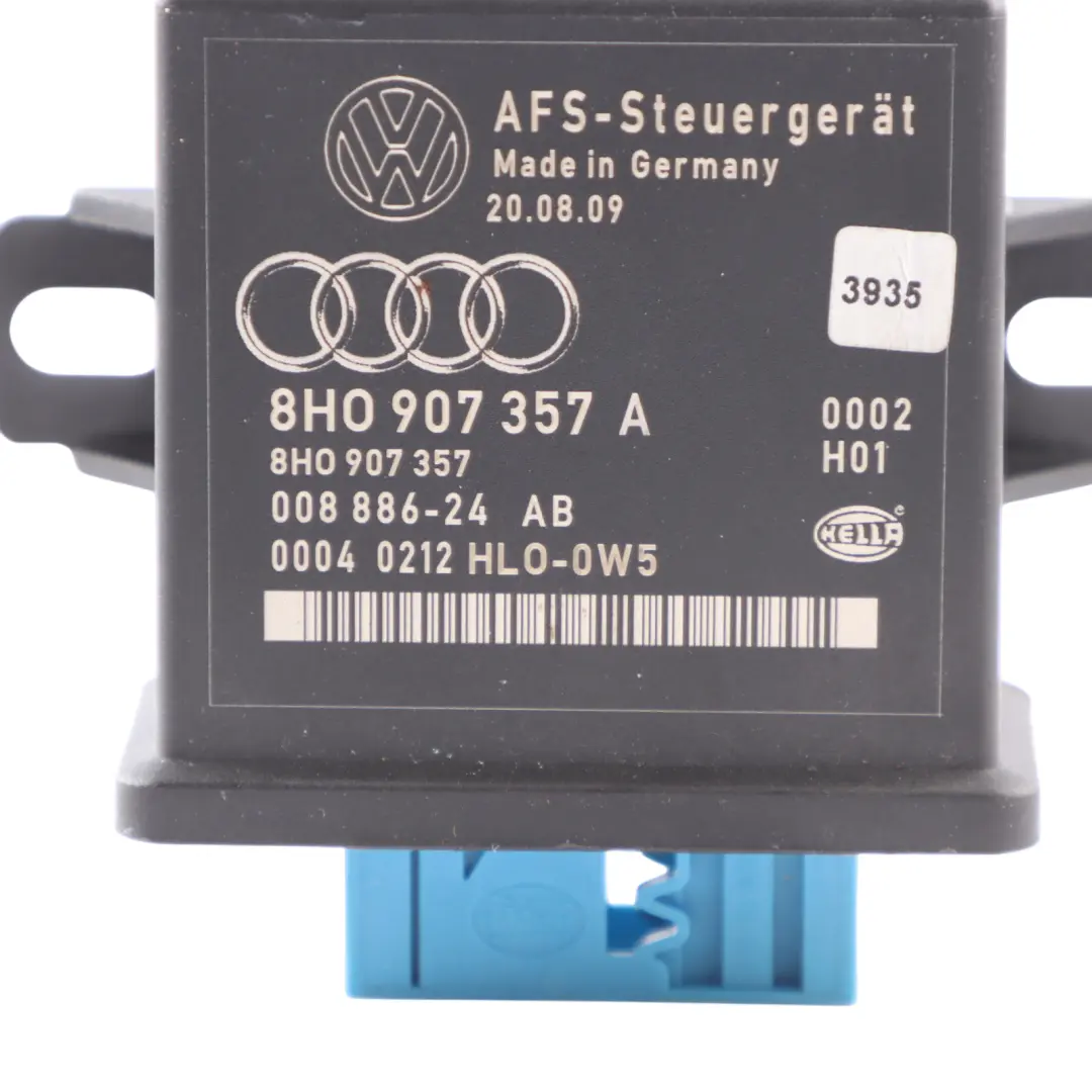 Audi S4 B8 Frontleuchte Scheinwerfer Leuchtdichte Steuergerät ECU - SKU 8H0907357A - Teilenummer 8H0907357A