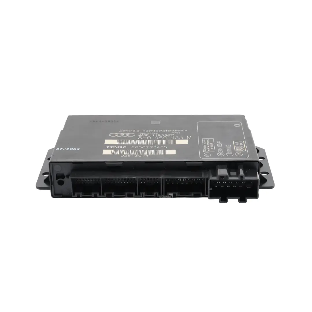 Body Comfort Control Modul BCM Einheit ECU für Audi A4 B7 mit Teilenummer 8H0959433M Audi A4 B7 Body Comfort Control Modul BCM Einheit ECU - SKU 8H0959433M - Teilenummer 8H0959433M