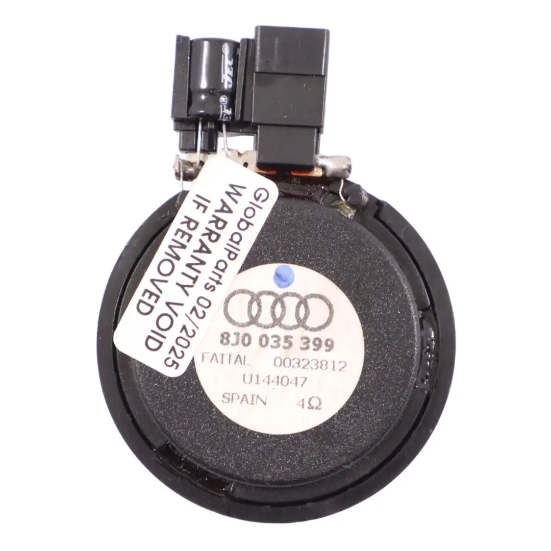 Altoparlante Tweeter Anteriore Sinistro Destro per Audi TT 8J con numero di parte 8J0035399 Audi TT 8J Altoparlante Tweeter Anteriore Sinistro Destro - SKU 8J0035399 - Numero di parte 8J0035399