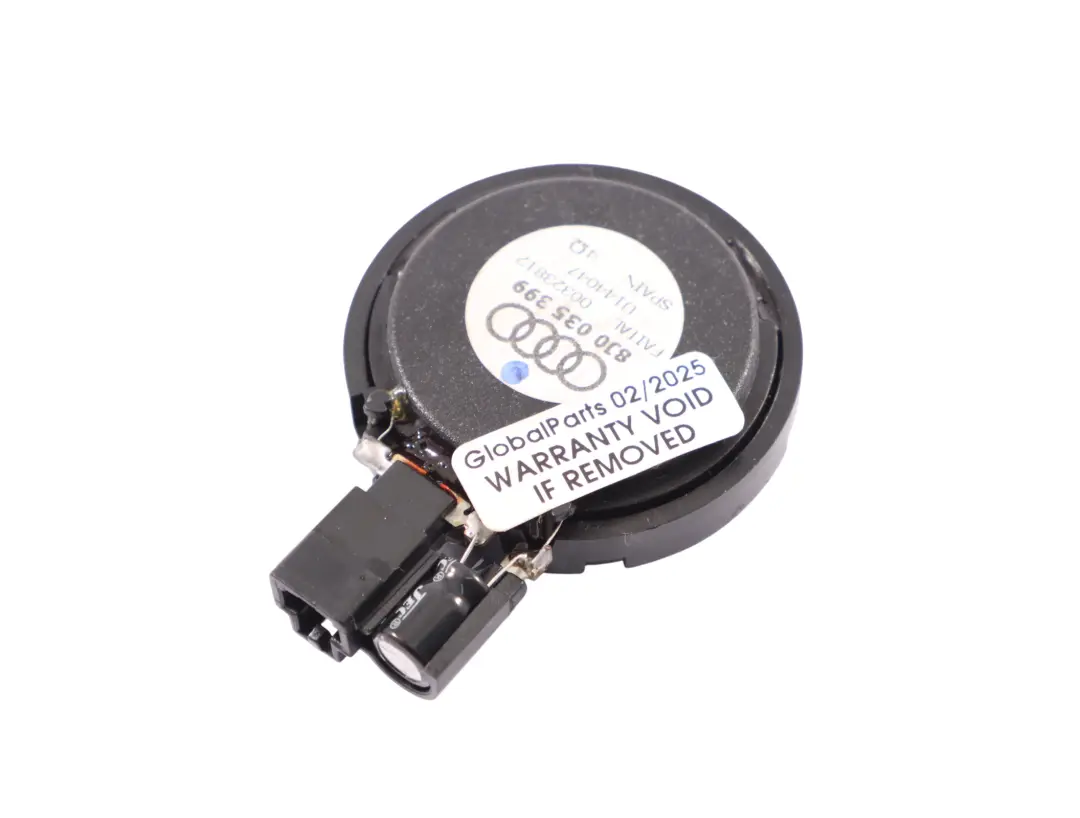 Głośnik Wysokotonowy Tweeter Przedni Lewy Prawy do Audi TT 8J o numerze 8J0035399 Audi TT 8J Głośnik Wysokotonowy Tweeter Przedni Lewy Prawy - SKU 8J0035399 - Numer Części 8J0035399