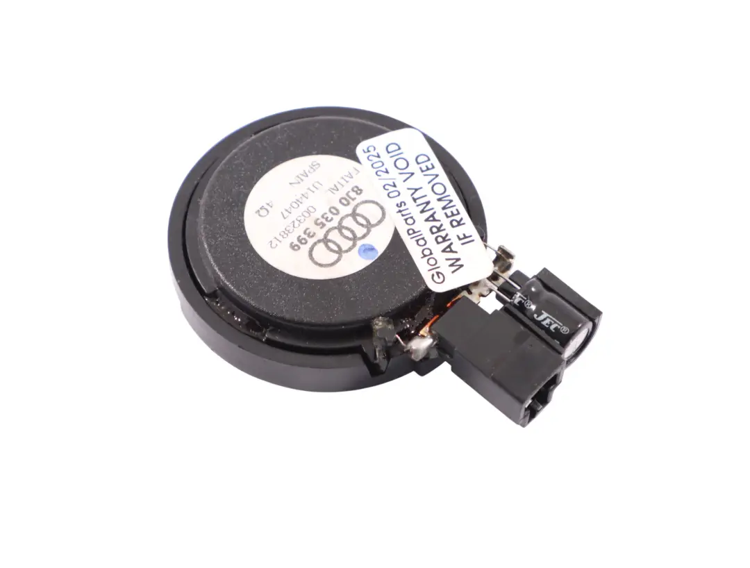 Głośnik Wysokotonowy Tweeter Przedni Lewy Prawy do Audi TT 8J o numerze 8J0035399 Audi TT 8J Głośnik Wysokotonowy Tweeter Przedni Lewy Prawy - SKU 8J0035399 - Numer Części 8J0035399