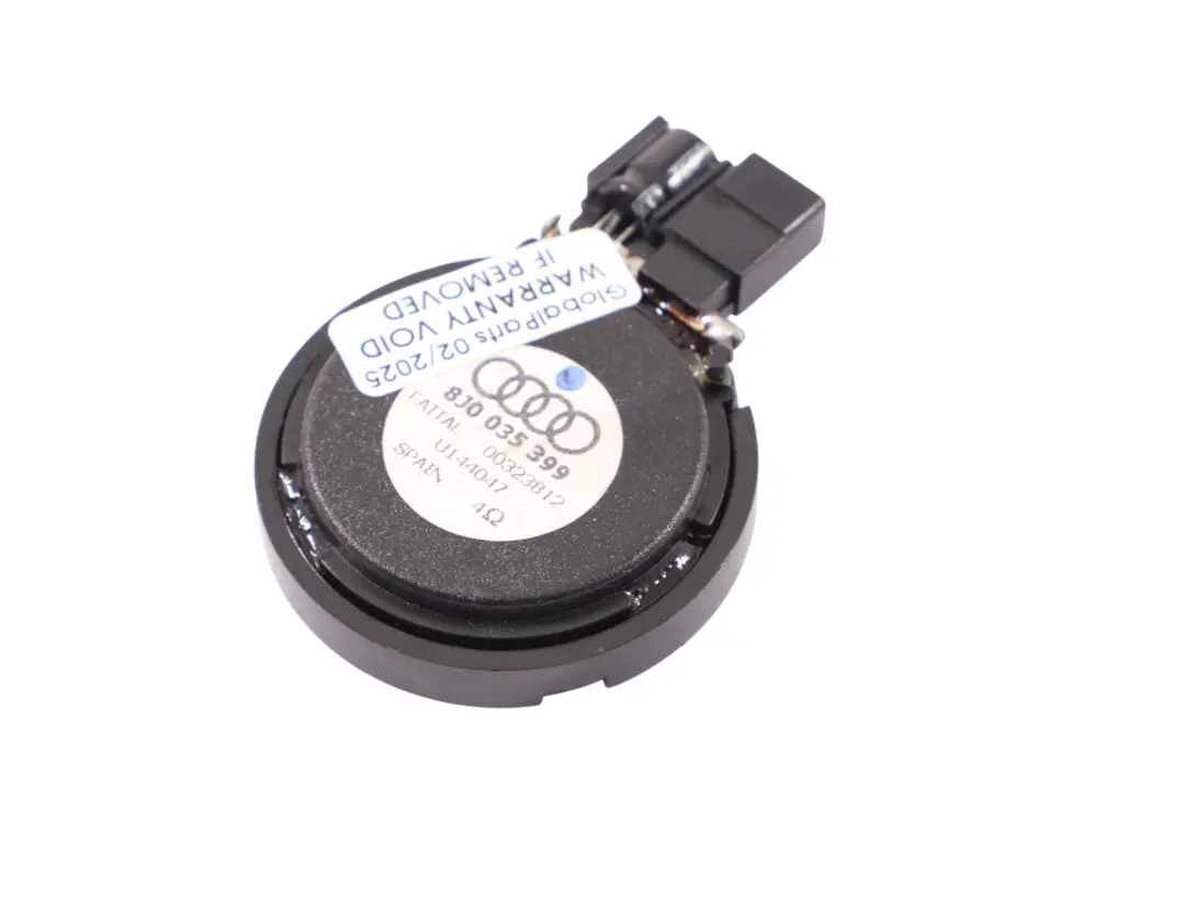 Altavoz De Agudos Delantero Izquierdo Derecho para Audi TT 8J con número de pieza 8J0035399 Audi TT 8J Altavoz De Agudos Delantero Izquierdo Derecho - SKU 8J0035399 - Número de pieza 8J0035399