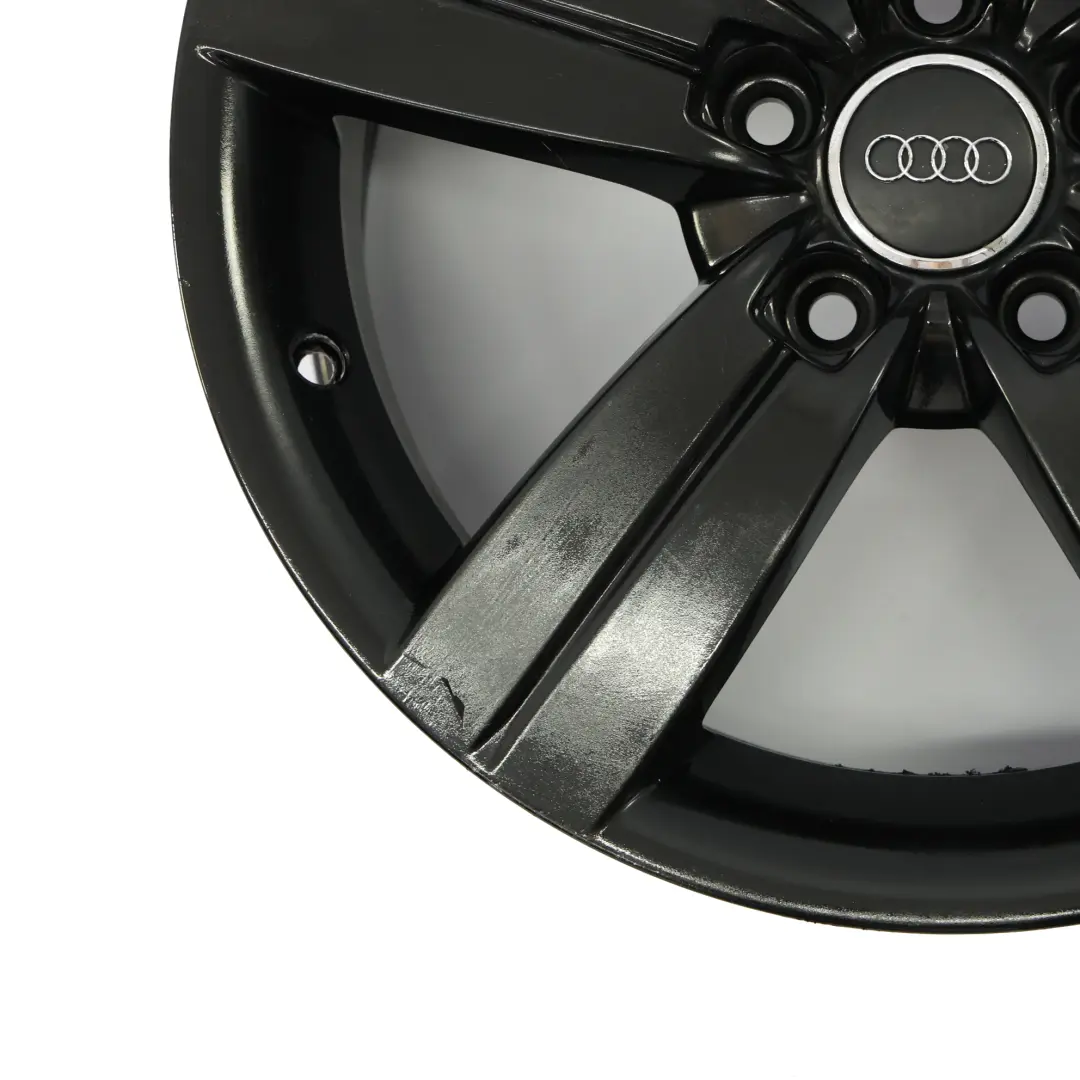 Mk2 8J Czarna Felga Aluminiowa 17" ET:47 8J do Audi TT o numerze 8J0601025C Audi TT Mk2 8J Czarna Felga Aluminiowa 17" ET:47 8J - SKU 8J0601025C-4 - Numer Części 8J0601025C