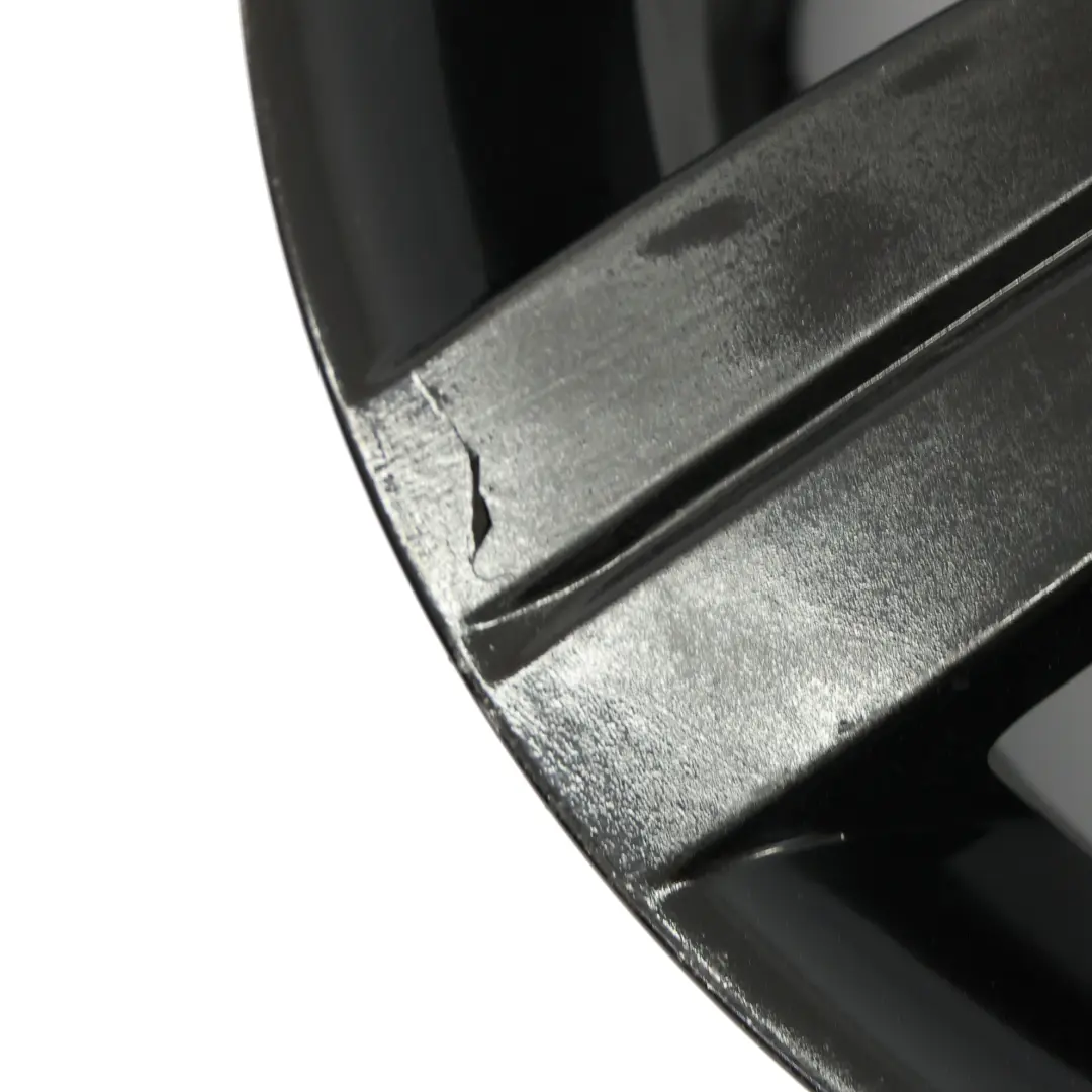Mk2 8J Black Alloy Wheel Rim 17" ET:47 8J Star Spoke Audi TT - SKU 8J0601025C-4 - Part number 8J0601025C
