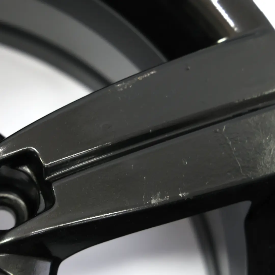 Mk2 8J Black Alloy Wheel Rim 17" ET:47 8J Star Spoke to Audi TT with Part number 8J0601025C Audi TT Mk2 8J Black Alloy Wheel Rim 17" ET:47 8J Star Spoke - SKU 8J0601025C-4 - Part number 8J0601025C