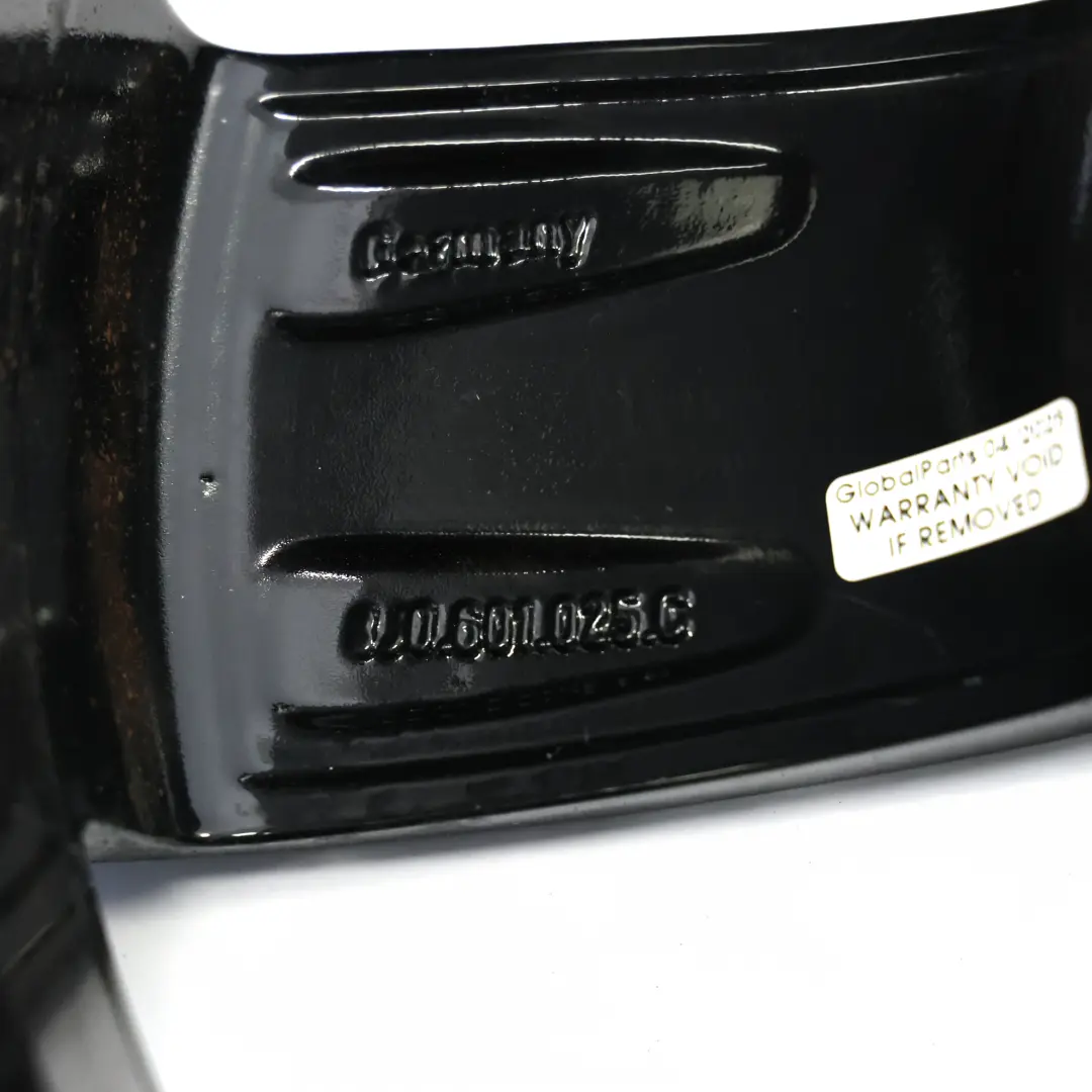 Mk2 8J Black Alloy Wheel Rim 17" ET:47 8J Star Spoke to Audi TT with Part number 8J0601025C Audi TT Mk2 8J Black Alloy Wheel Rim 17" ET:47 8J Star Spoke - SKU 8J0601025C-6 - Part number 8J0601025C