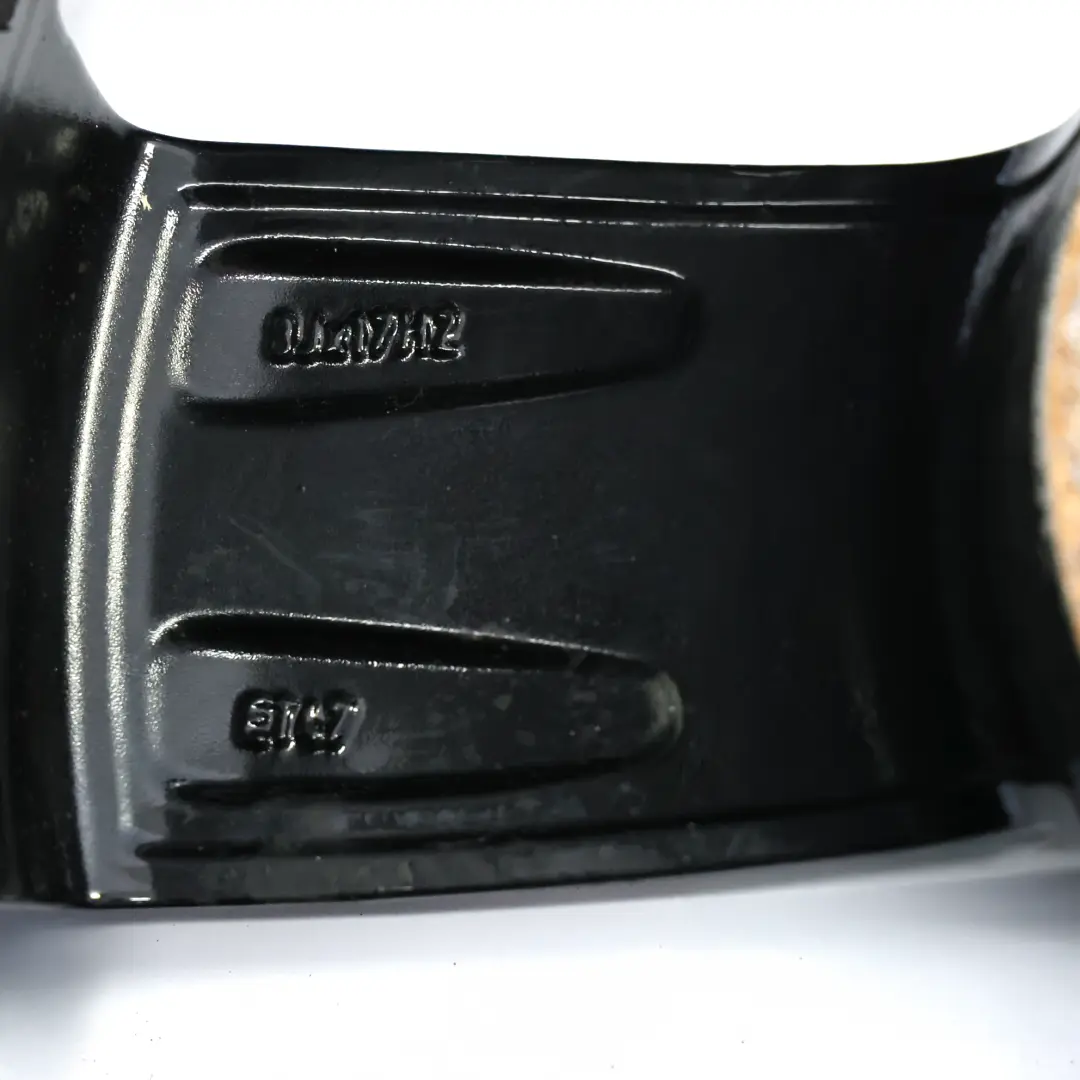 Mk2 8J Black Alloy Wheel Rim 17" ET:47 8J Star Spoke to Audi TT with Part number 8J0601025C Audi TT Mk2 8J Black Alloy Wheel Rim 17" ET:47 8J Star Spoke - SKU 8J0601025C-6 - Part number 8J0601025C