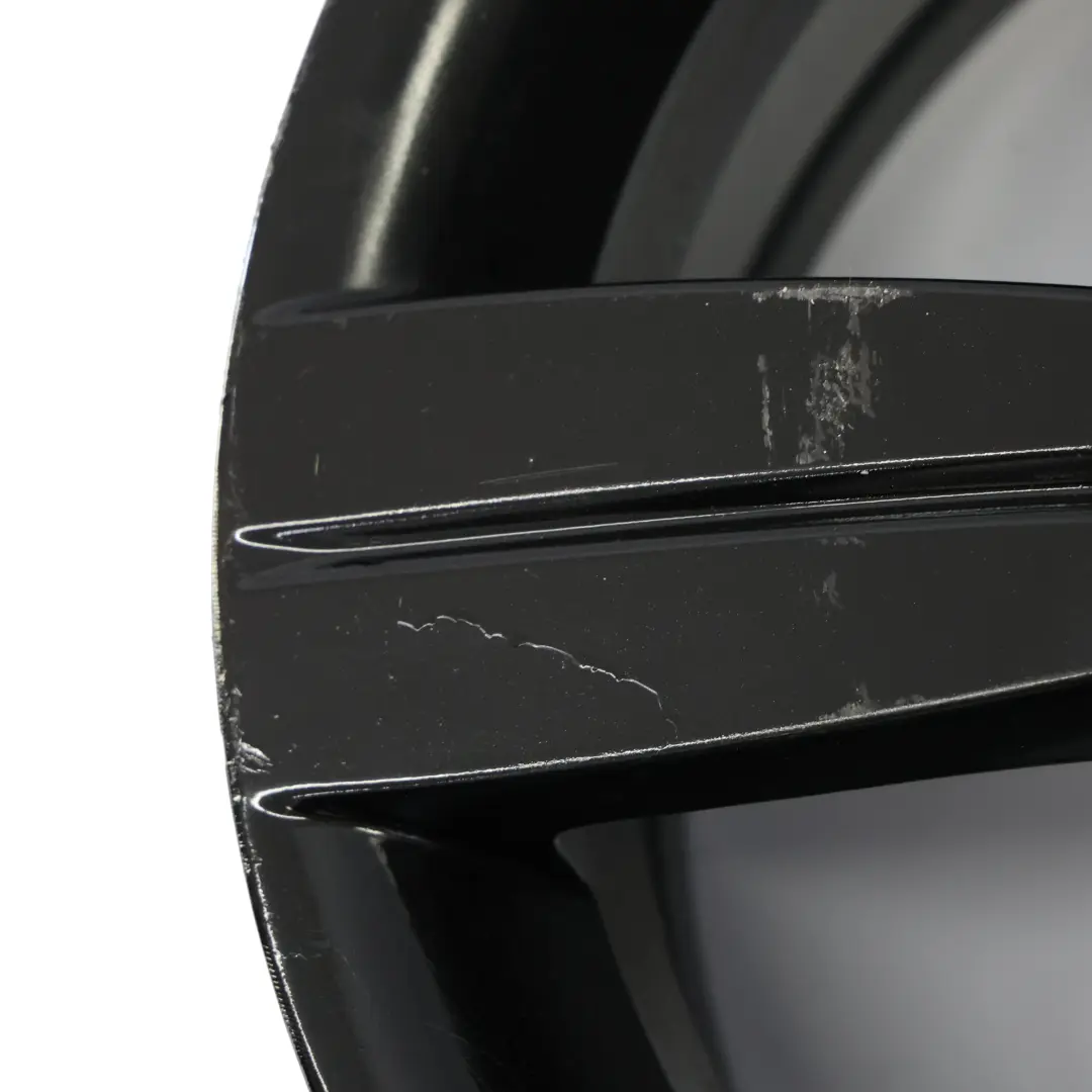 Mk2 8J Black Alloy Wheel Rim 17" ET:47 8J Star Spoke to Audi TT with Part number 8J0601025C Audi TT Mk2 8J Black Alloy Wheel Rim 17" ET:47 8J Star Spoke - SKU 8J0601025C-6 - Part number 8J0601025C