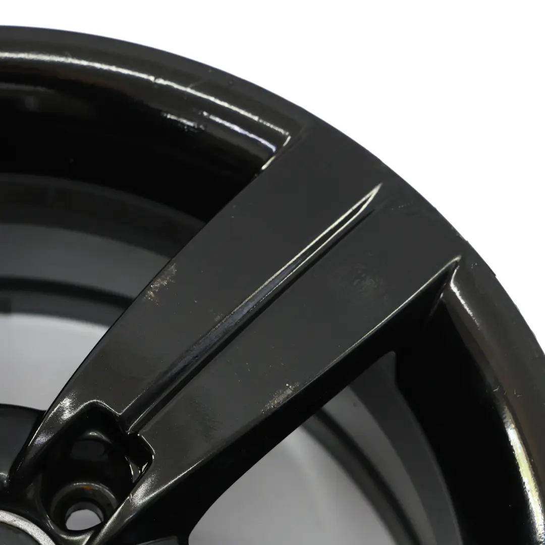 Mk2 8J Black Alloy Wheel Rim 17" ET:47 8J Star Spoke to Audi TT with Part number 8J0601025C Audi TT Mk2 8J Black Alloy Wheel Rim 17" ET:47 8J Star Spoke - SKU 8J0601025C-6 - Part number 8J0601025C