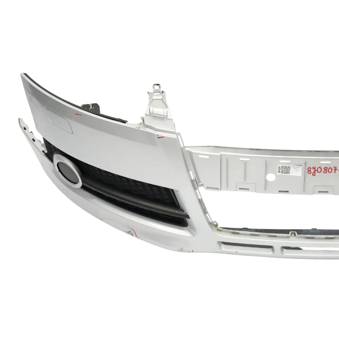 Front Bumper Trim Panel Covering Arrow Grey Pearl Effect - Z7W to Audi TT 8J with Part number 8J0807105 Audi TT 8J Front Bumper Trim Panel Covering Arrow Grey Pearl Effect - Z7W - SKU 8J0807105-AGR - Part number 8J0807105
