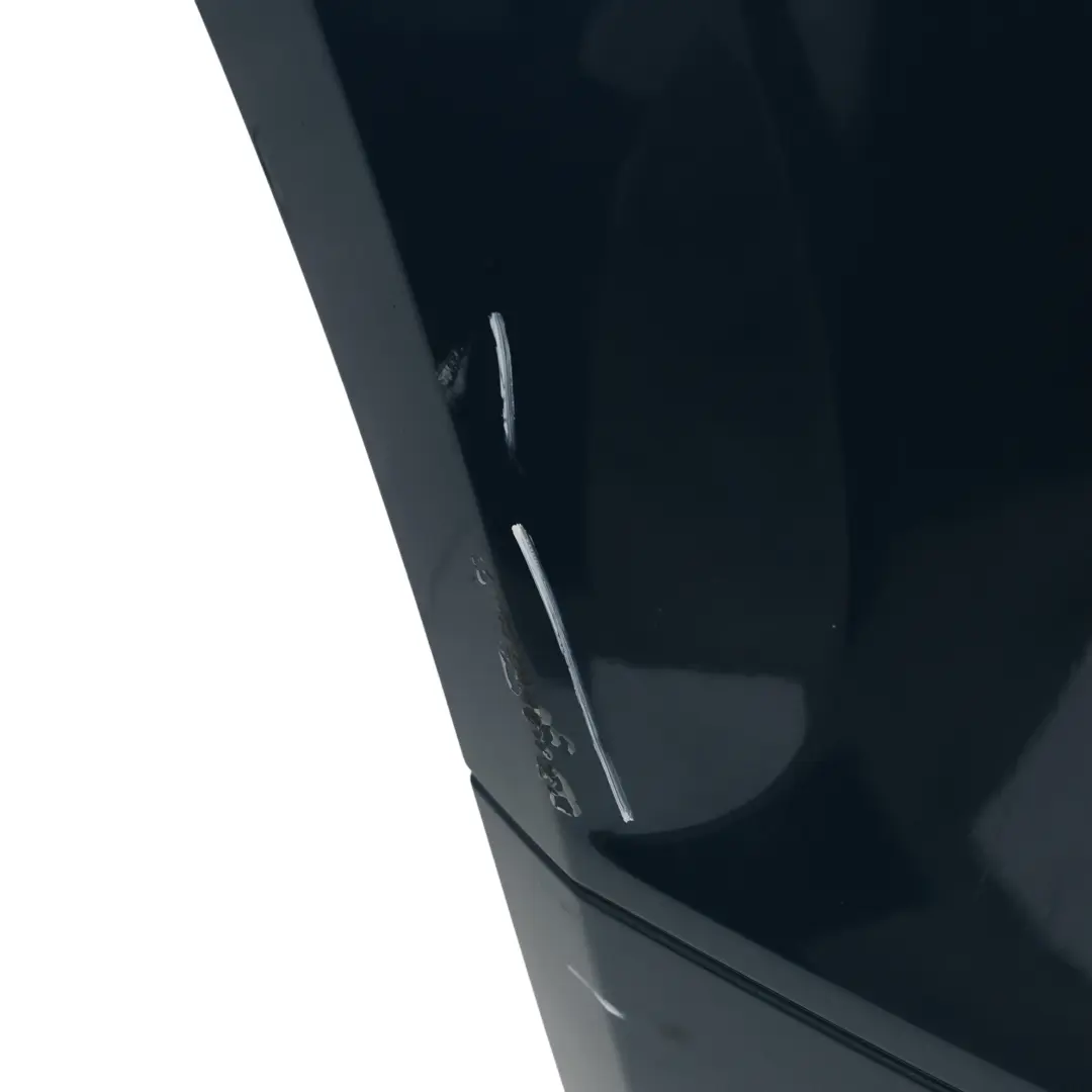 Bumper Trim Panel Covering Petrol Blue Pearl Effect - X5Z to Audi TT 8J Rear with Part number 8J0807303 Audi TT 8J Rear Bumper Trim Panel Covering Petrol Blue Pearl Effect - X5Z - SKU 8J0807303-PEB - Part number 8J0807303