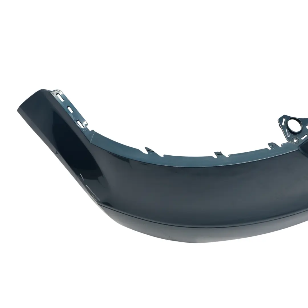 Bumper Trim Panel Covering Petrol Blue Pearl Effect - X5Z to Audi TT 8J Rear with Part number 8J0807303 Audi TT 8J Rear Bumper Trim Panel Covering Petrol Blue Pearl Effect - X5Z - SKU 8J0807303-PEB - Part number 8J0807303