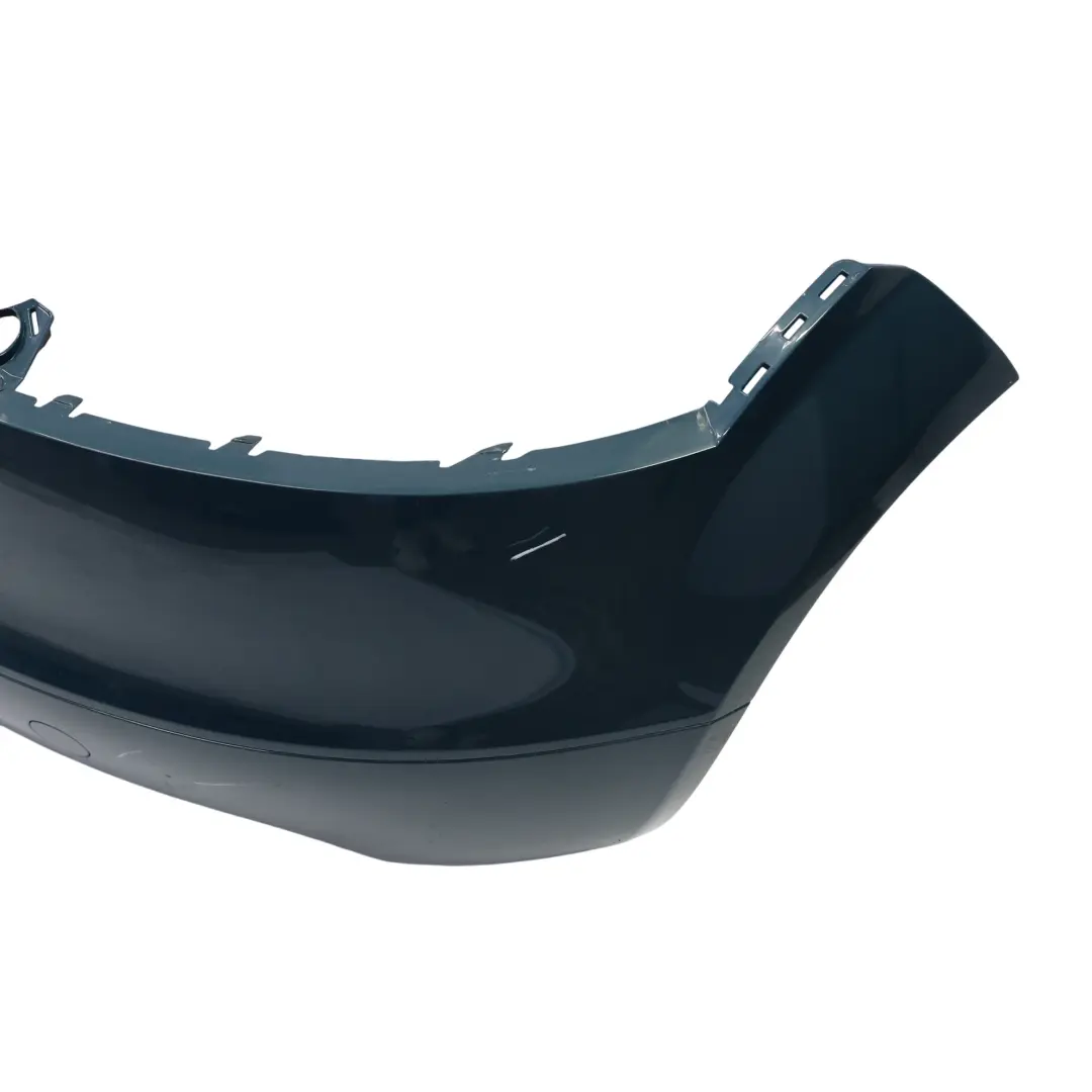 Bumper Trim Panel Covering Petrol Blue Pearl Effect - X5Z to Audi TT 8J Rear with Part number 8J0807303 Audi TT 8J Rear Bumper Trim Panel Covering Petrol Blue Pearl Effect - X5Z - SKU 8J0807303-PEB - Part number 8J0807303