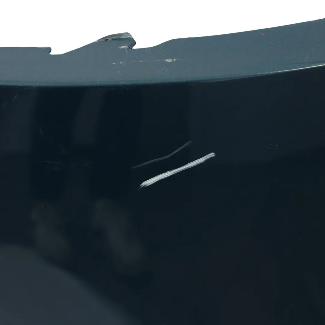 Bumper Trim Panel Covering Petrol Blue Pearl Effect - X5Z to Audi TT 8J Rear with Part number 8J0807303 Audi TT 8J Rear Bumper Trim Panel Covering Petrol Blue Pearl Effect - X5Z - SKU 8J0807303-PEB - Part number 8J0807303
