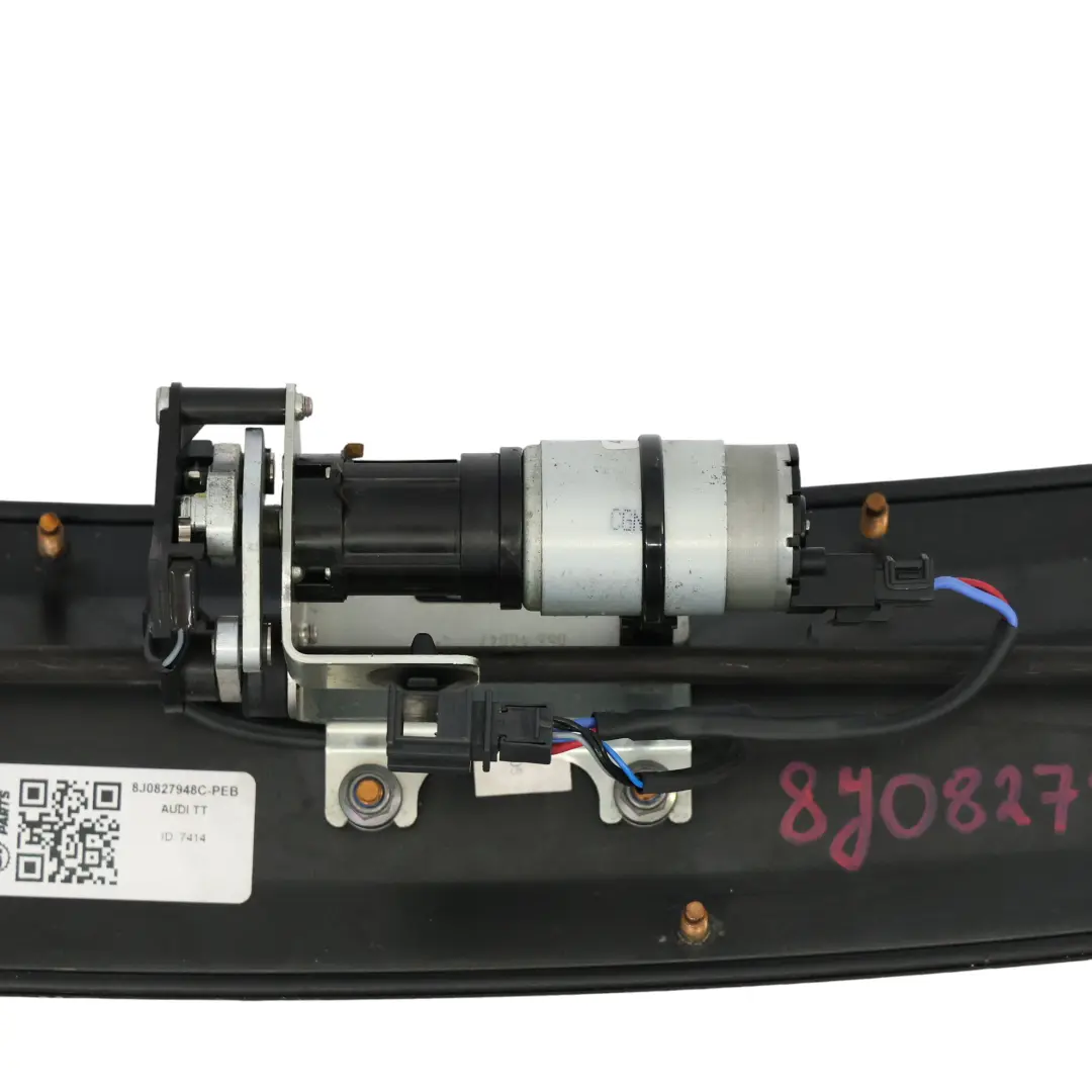 Puerta Trasera Motor Spoiler Petrol Blue Pearl - X5Z para Audi TT 8J con número de pieza 8J0827948C Audi TT 8J Puerta Trasera Motor Spoiler Petrol Blue Pearl - X5Z - SKU 8J0827948C-PEB - Número de pieza 8J0827948C