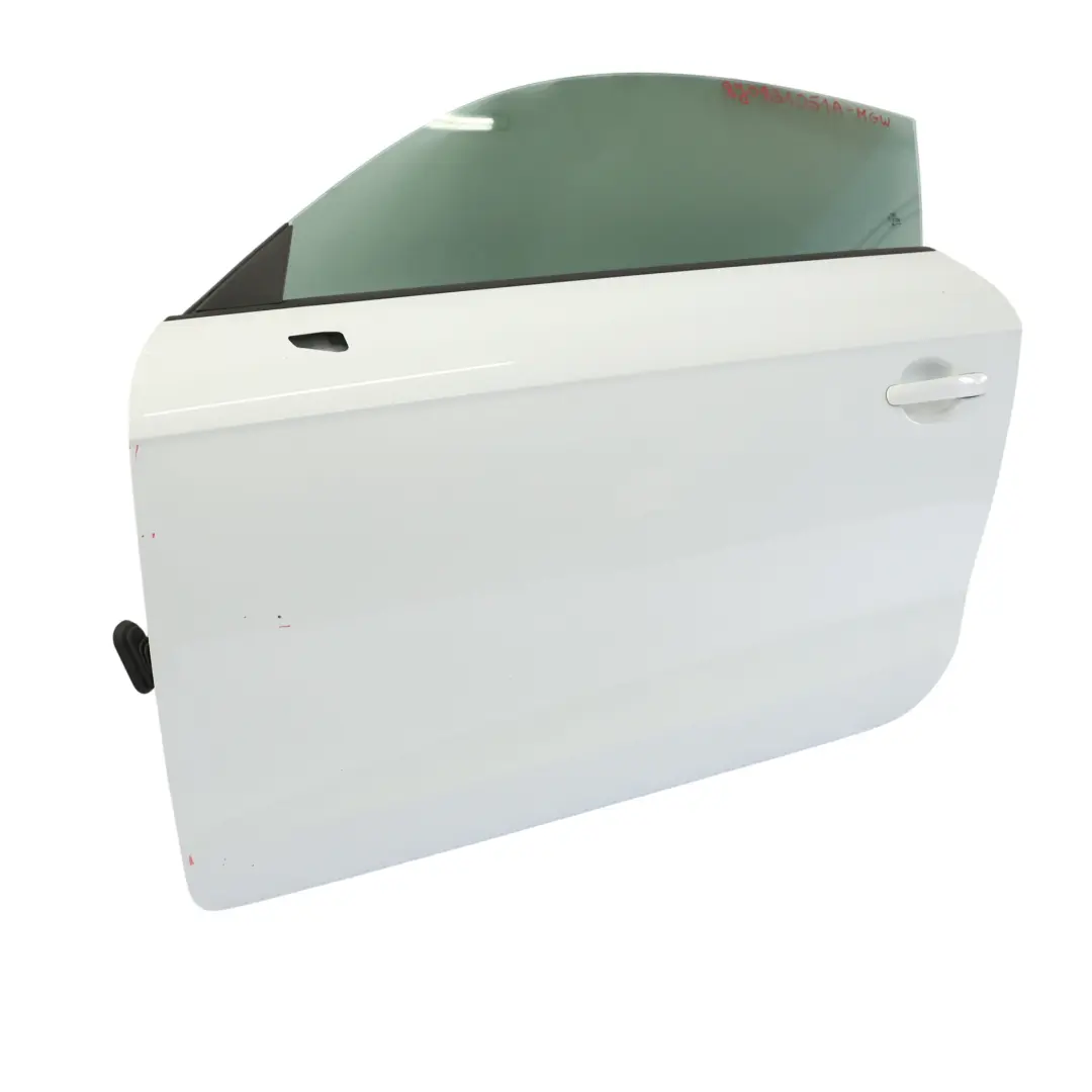 Tapa Puerta Delantera Izquierda Glacier White Pearl - S9R para Audi TT 8J con número de pieza 8J0831051A Audi TT 8J Tapa Puerta Delantera Izquierda Glacier White Pearl - S9R - SKU 8J0831051A-MGW - Número de pieza 8J0831051A