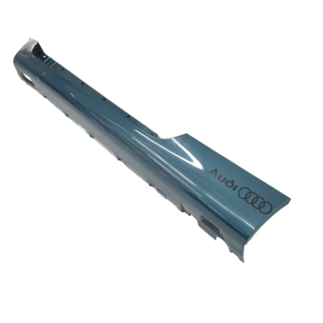 Garniture De Seuil De Porte Latérale Gauche Petrol Blue Bleu - X5Z pour Audi TT 8J à propos du numéro de pièce 8J0853855D Audi TT 8J Garniture De Seuil De Porte Latérale Gauche Petrol Blue Bleu - X5Z - SKU 8J0853855D-PEB - Numéro de pièce 8J0853855D