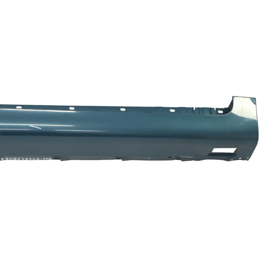 Minigonna Laterale Copri Soglia Porta Destra Petrol Blue - X5Z per Audi TT 8J con numero di parte 8J0853856D Audi TT 8J Minigonna Laterale Copri Soglia Porta Destra Petrol Blue - X5Z - SKU 8J0853856D-PEB - Numero di parte 8J0853856D