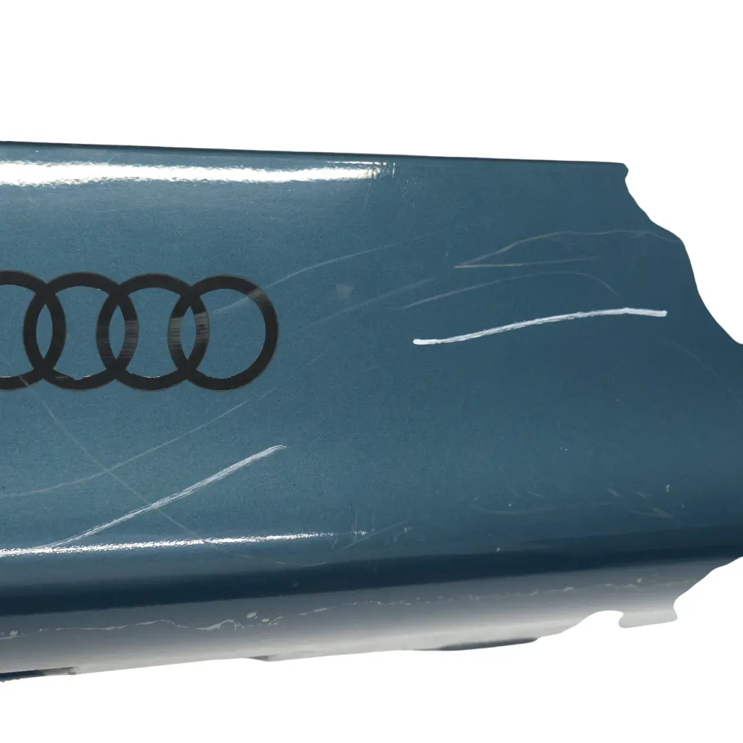 Audi TT 8J Minigonna Laterale Copri Soglia Porta Destra Petrol Blue - X5Z - SKU 8J0853856D-PEB - Numero di parte 8J0853856D