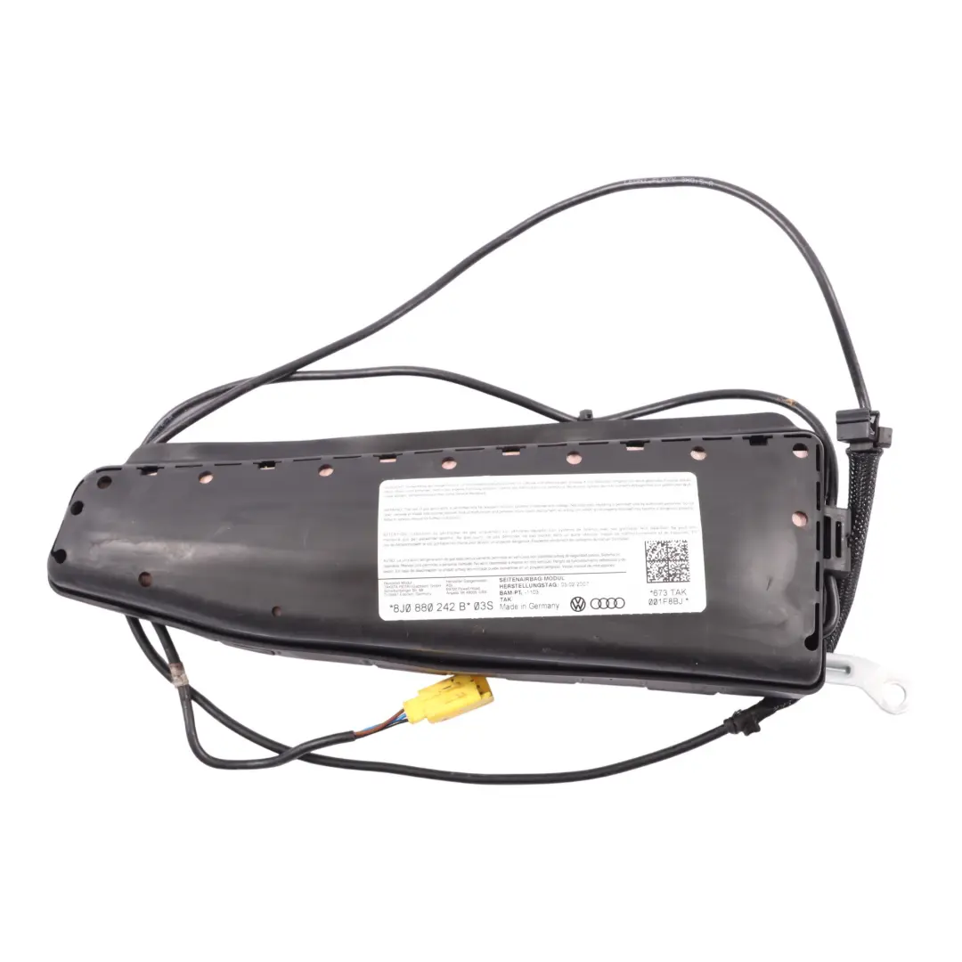 Front Seat Driver Air Module Right O/S to Audi TT 8J with Part number 8J0880242B Audi TT 8J Front Seat Driver Air Module Right O/S - SKU 8J0880242B - Part number 8J0880242B