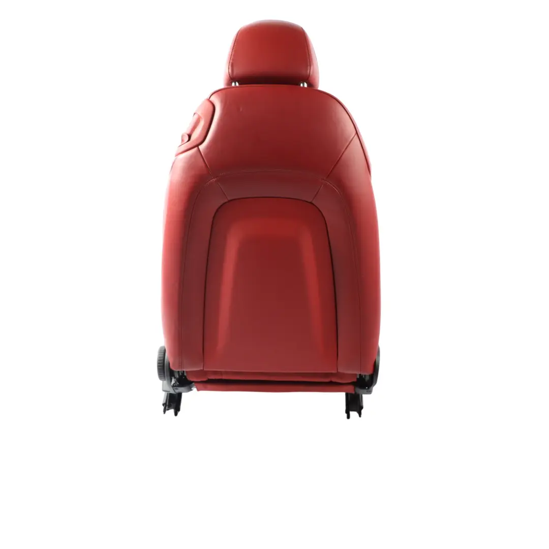 Front Left N/S Heated Feinnappa Leather Magma Red to Audi TT 8J Coupe Sport Seat with Part number 8J8881805A Audi TT 8J Coupe Sport Seat Front Left N/S Heated Feinnappa Leather Magma Red - SKU 8J8881805A-3 - Part number 8J8881805A