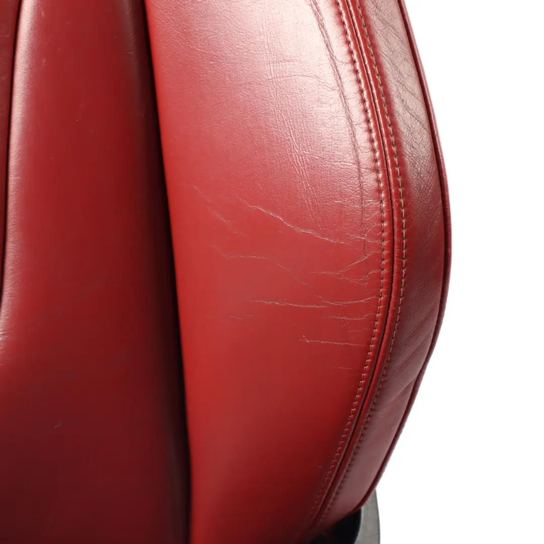 Audi TT 8J Coupe Sport Seat Front Right O/S Heated Feinnappa Leather Magma Red - SKU 8J8881806A-2 - Part number 8J8881806A