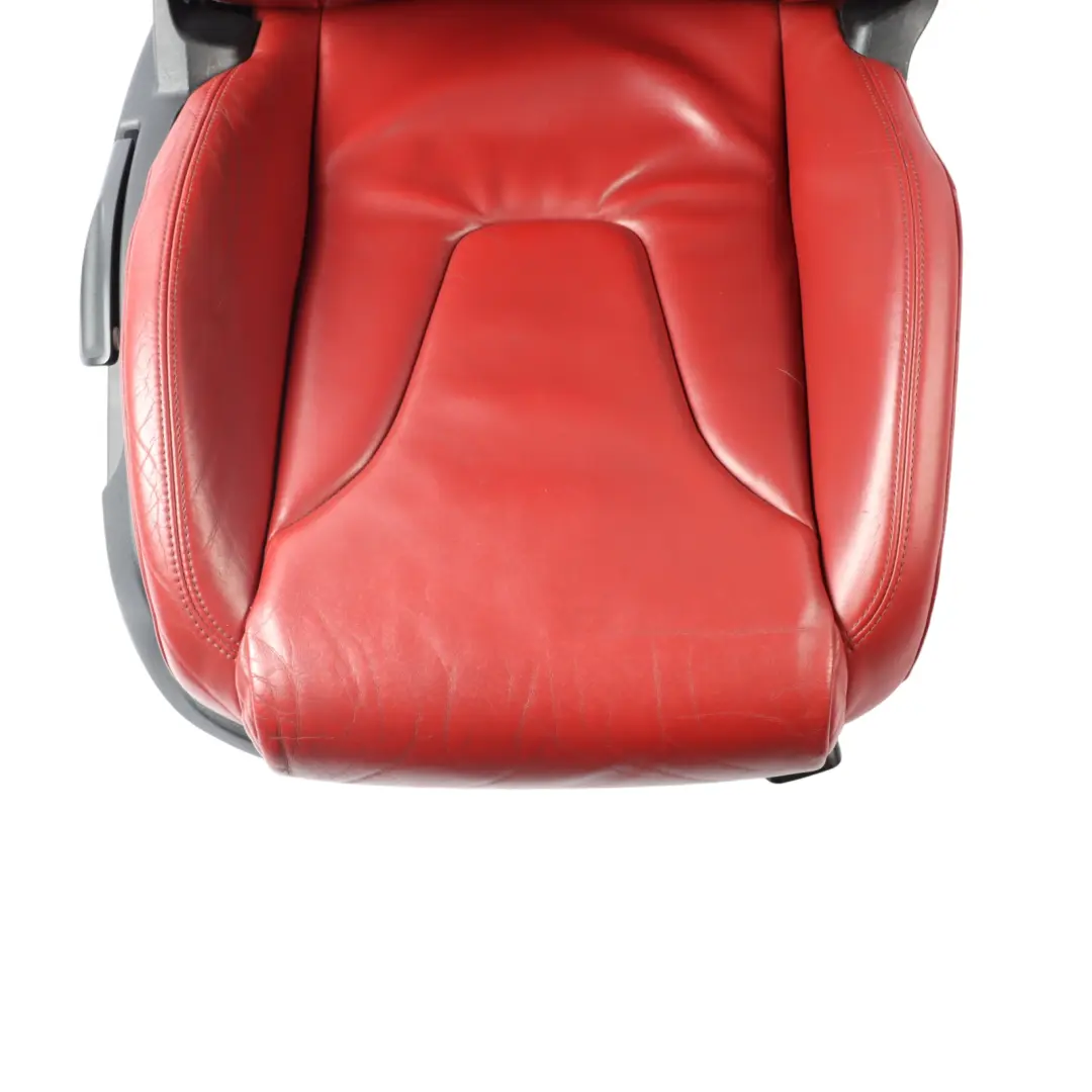 Front Right O/S Heated Feinnappa Leather Magma Red to Audi TT 8J Coupe Sport Seat with Part number 8J8881806A Audi TT 8J Coupe Sport Seat Front Right O/S Heated Feinnappa Leather Magma Red - SKU 8J8881806A-2 - Part number 8J8881806A