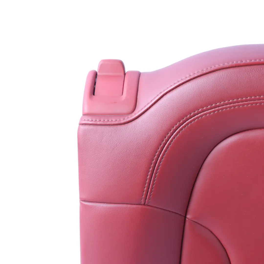 Backrest Covering Leather Red to Audi TT 8J Coupe Roadster Rear Seat with Part number 8J8885805A Audi TT 8J Coupe Roadster Rear Seat Backrest Covering Leather Red - SKU 8J8885805A - Part number 8J8885805A