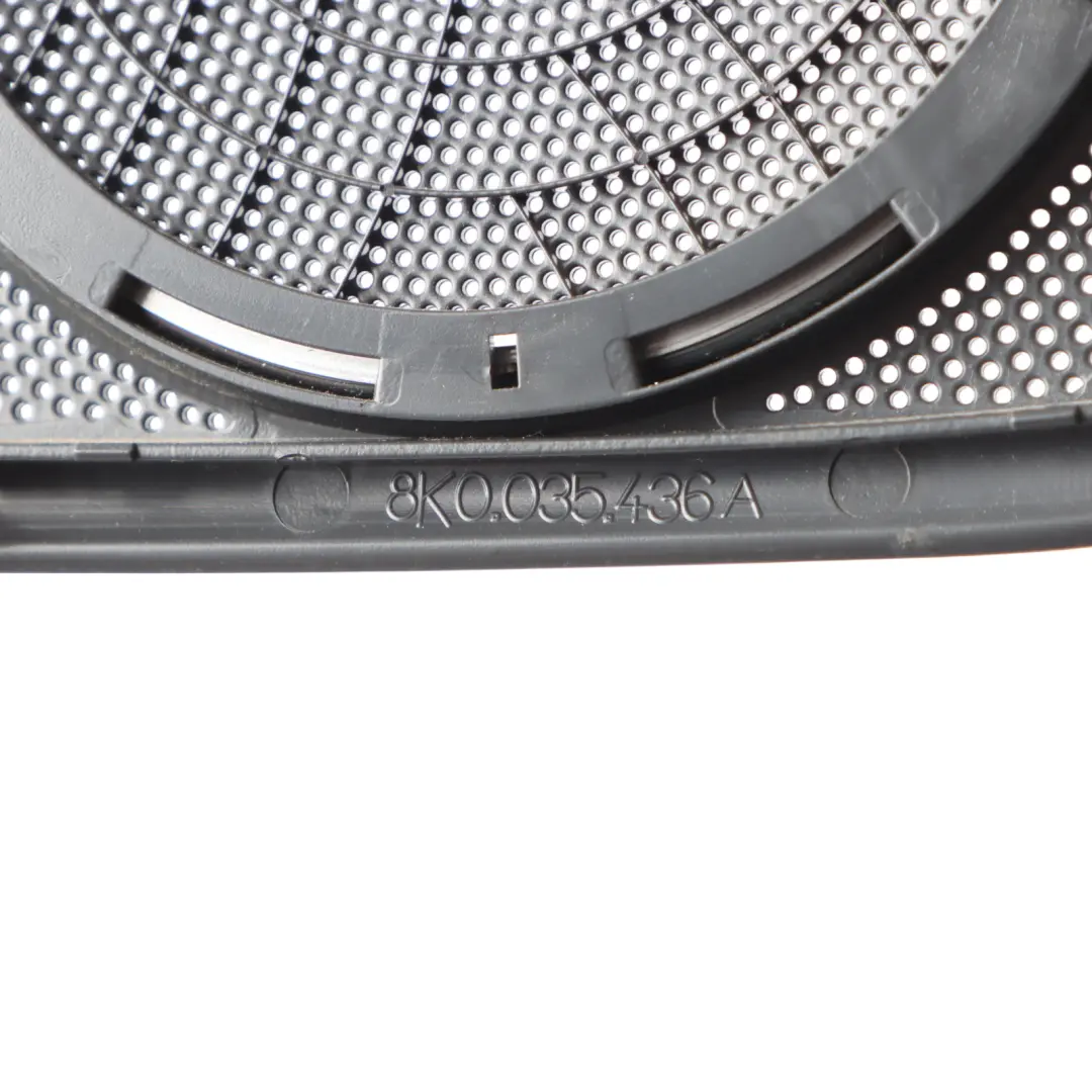 Audi A4 B8 Rear Speaker Cover Door Card Trim Right O/S Black - SKU 8K0035436A - Part number 8K0035436A