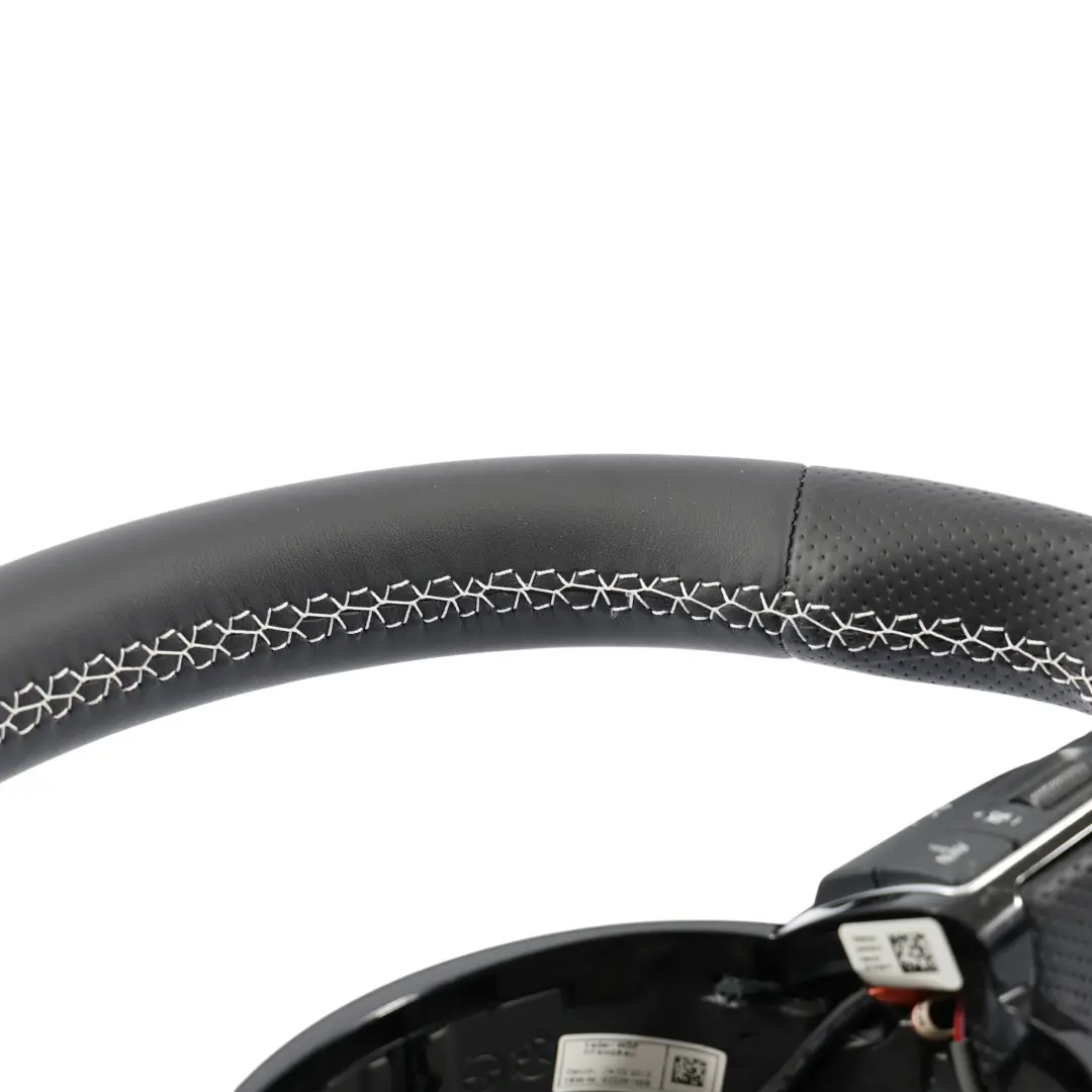 NOUVEAU Volant En Cuir Noir Avec Palettes À Fond Plat pour Audi S4 B8 à propos du numéro de pièce 8K0419091CH Audi S4 B8 NOUVEAU Volant En Cuir Noir Avec Palettes À Fond Plat - SKU 8K0419091CH-1 - Numéro de pièce 8K0419091CH
