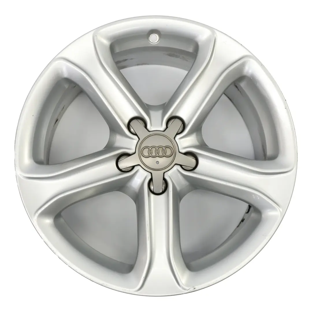 8K Silberfelge Alufelge 17" 7,5J ET:45 für Audi A4 B8 mit Teilenummer 8K0601025BK Audi A4 B8 8K Silberfelge Alufelge 17" 7,5J ET:45 - SKU 8K0601025BK-1 - Teilenummer 8K0601025BK