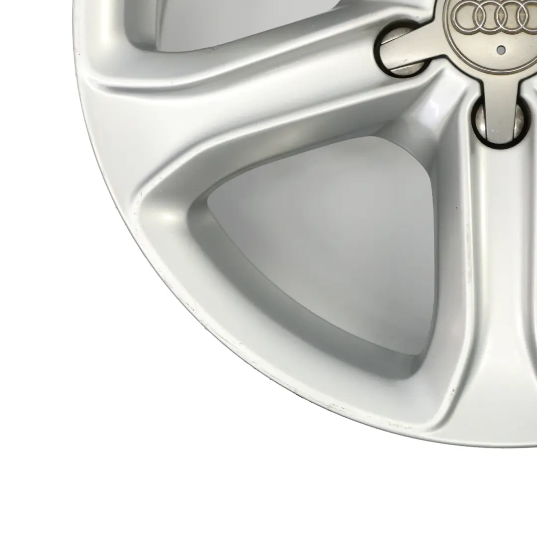 8K Silberfelge Alufelge 17" 7,5J ET:45 für Audi A4 B8 mit Teilenummer 8K0601025BK Audi A4 B8 8K Silberfelge Alufelge 17" 7,5J ET:45 - SKU 8K0601025BK-1 - Teilenummer 8K0601025BK