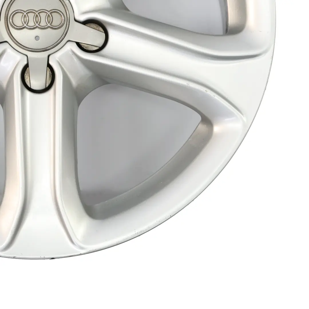 8K Silberne Leichtmetallfelge Alufelge 17" 7,5J ET:45 für Audi A4 B8 mit Teilenummer 8K0601025BK Audi A4 B8 8K Silberne Leichtmetallfelge Alufelge 17" 7,5J ET:45 - SKU 8K0601025BK-2 - Teilenummer 8K0601025BK