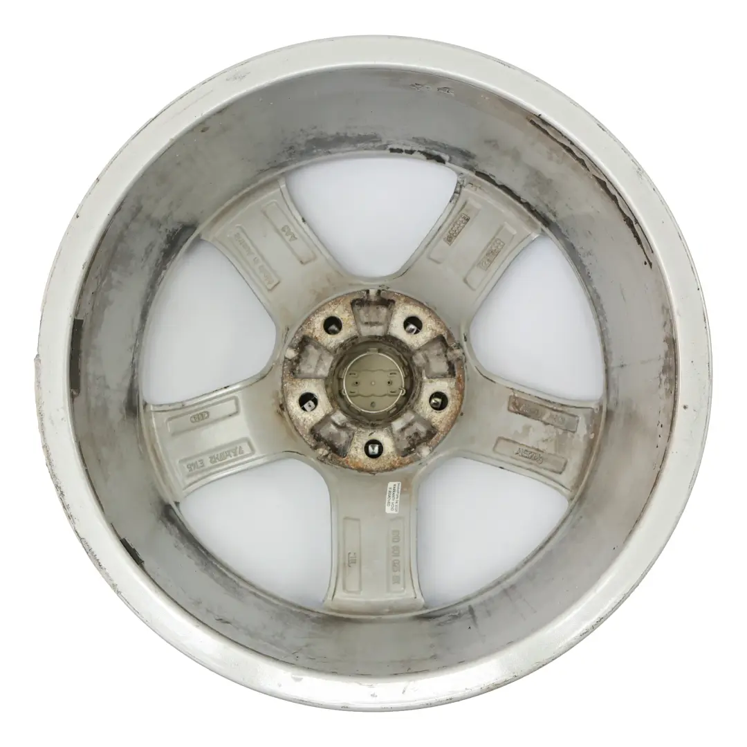 8K Silver Wheel Alloy Rim 17" 7,5J ET:45 to Audi A4 B8 with Part number 8K0601025BK Audi A4 B8 8K Silver Wheel Alloy Rim 17" 7,5J ET:45 - SKU 8K0601025BK-3 - Part number 8K0601025BK