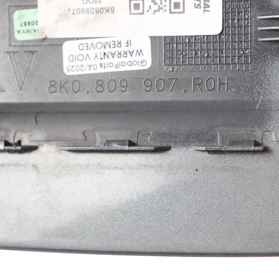 Filler Flap Tank Cap Cover Monsoon Grey Metallic X7R to Audi A4 B8 Fuel with Part number 8K0809907 Audi A4 B8 Fuel Filler Flap Tank Cap Cover Monsoon Grey Metallic X7R - SKU 8K0809907-MOG - Part number 8K0809907