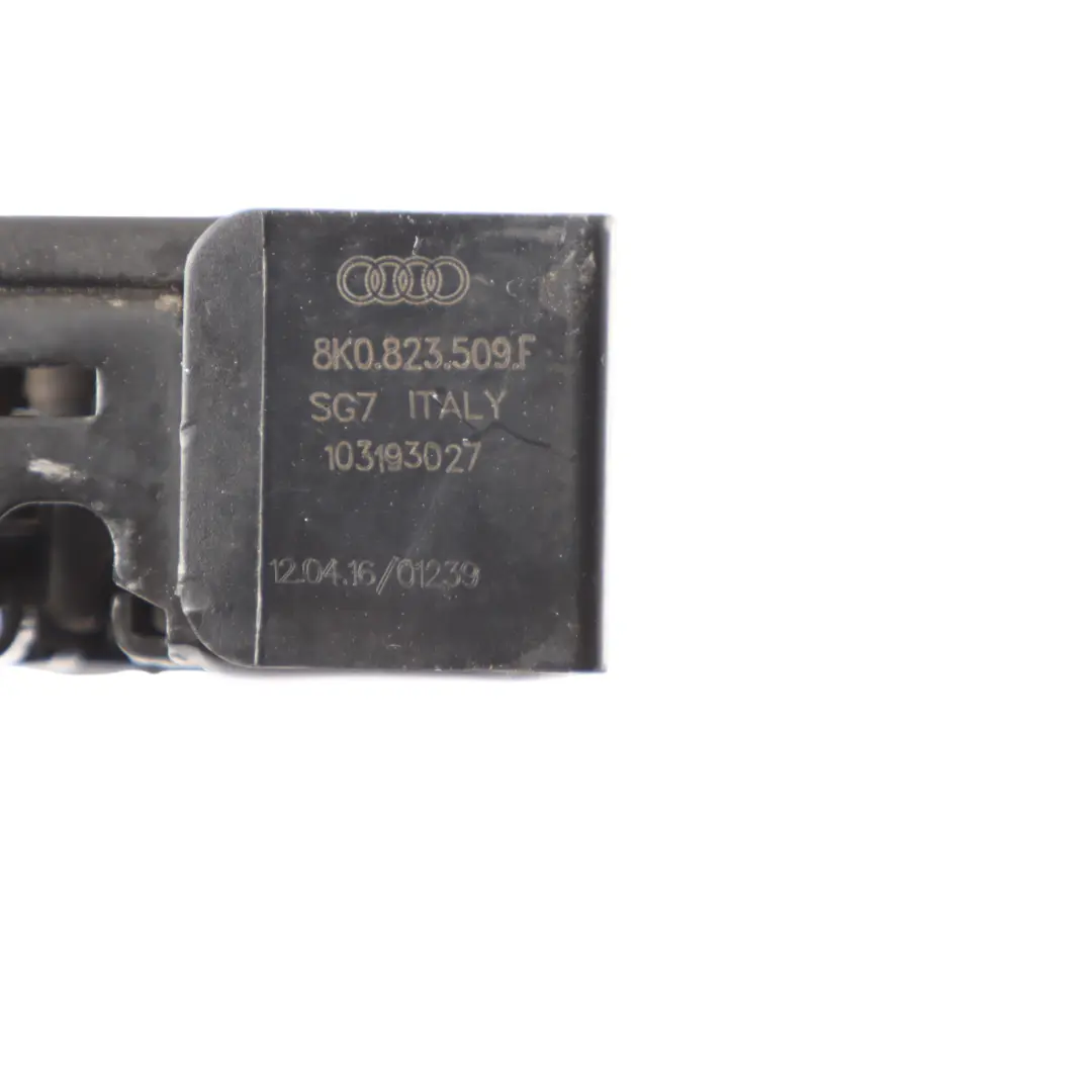 Hood Bonne Audi A4 B8 A5 8T Release Catch Latch Lock Front to Engine with Part number 8K0823509F Engine Hood Bonne Audi A4 B8 A5 8T Release Catch Latch Lock Front - SKU 8K0823509F-2 - Part number 8K0823509F