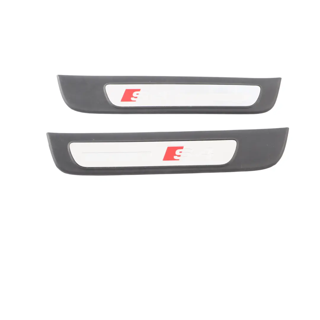 Front Rear Entrance Sill Trim Plate Left Right N/O/S Set to Audi S4 B8 with Part number 8K0853374A Audi S4 B8 Front Rear Entrance Sill Trim Plate Left Right N/O/S Set - SKU 8K0853374A-1 - Part number 8K0853374A