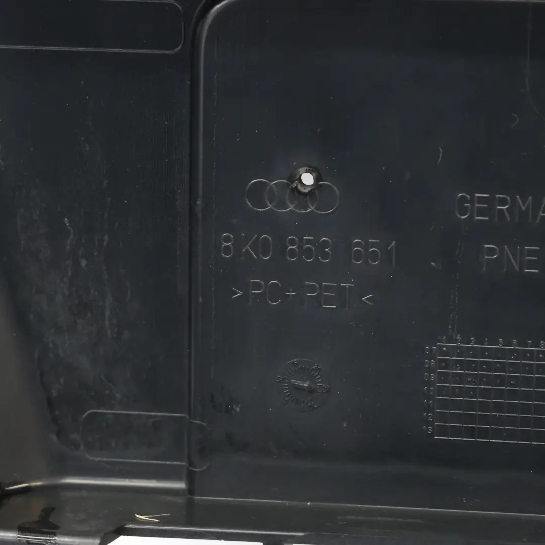 Frontstoßstange Heizkörper Mitte Kühlergrill Abdeckung für Audi A4 B8 mit Teilenummer 8K0853651 Audi A4 B8 Frontstoßstange Heizkörper Mitte Kühlergrill Abdeckung - SKU 8K0853651-1 - Teilenummer 8K0853651