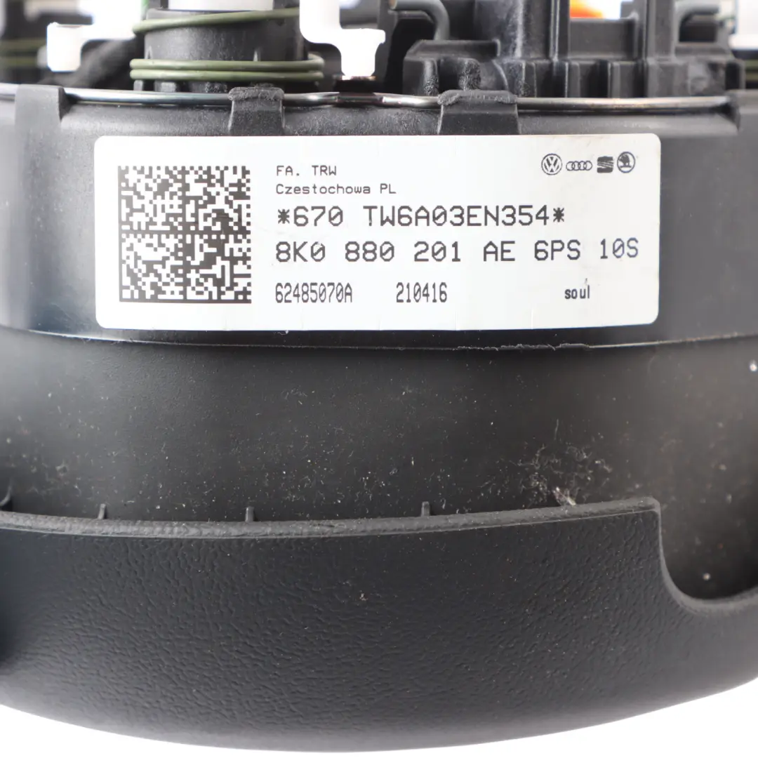 Steering Wheel Driver's Side Air Module Unit to Audi A5 8T with Part number 8K0880201AE Audi A5 8T Steering Wheel Driver's Side Air Module Unit - SKU 8K0880201AE - Part number 8K0880201AE