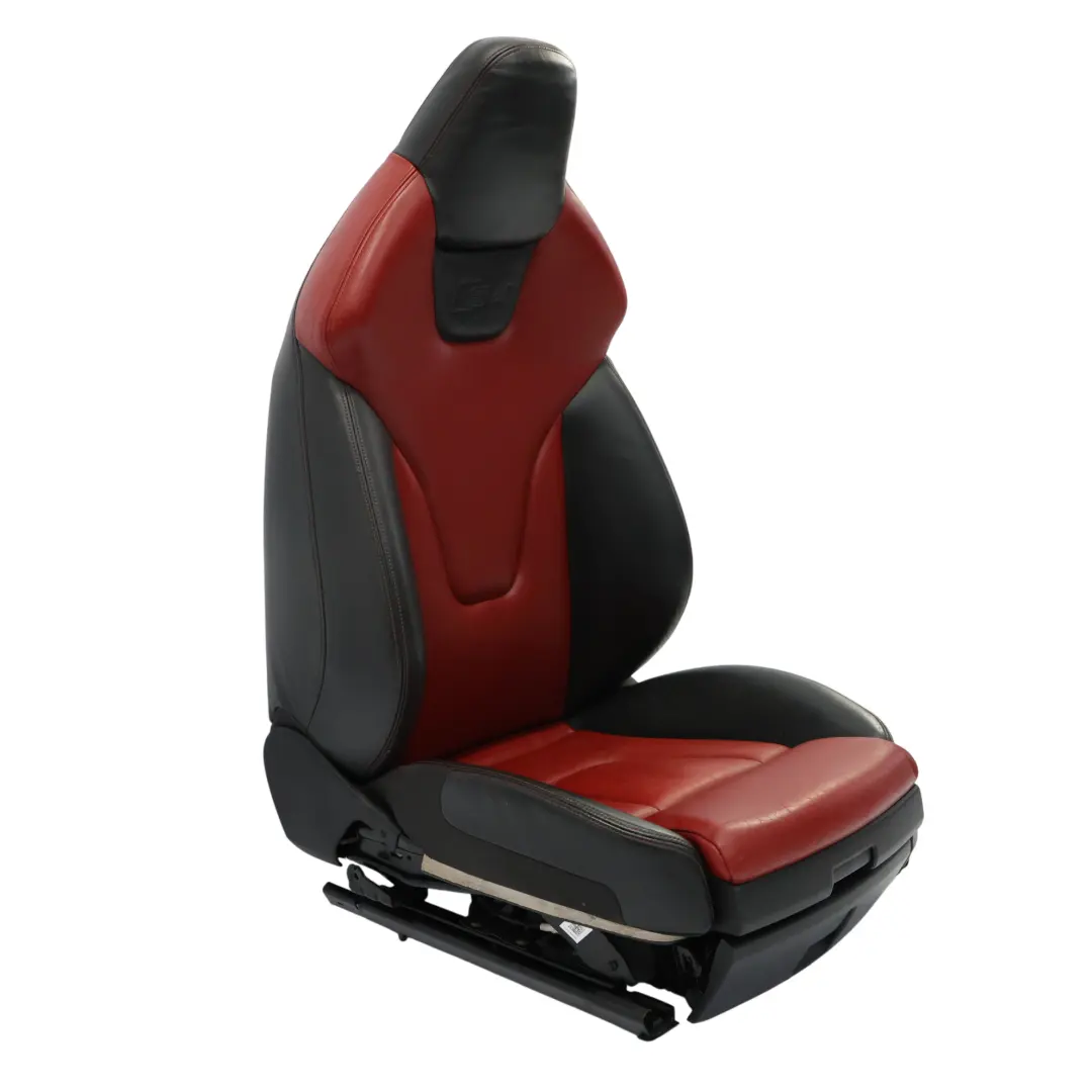 Audi S4 B8 8K Asiento Deportivo Delantero Izquierdo Cuero Soul Negro Rojo Magma - SKU 8K0881805M-1 - Número de pieza 8K0881805M