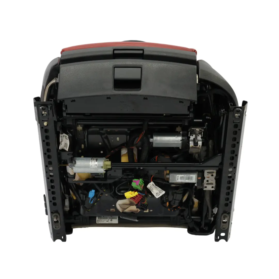 Audi S4 B8 8K Asiento Deportivo Delantero Izquierdo Cuero Soul Negro Rojo Magma - SKU 8K0881805M-1 - Número de pieza 8K0881805M