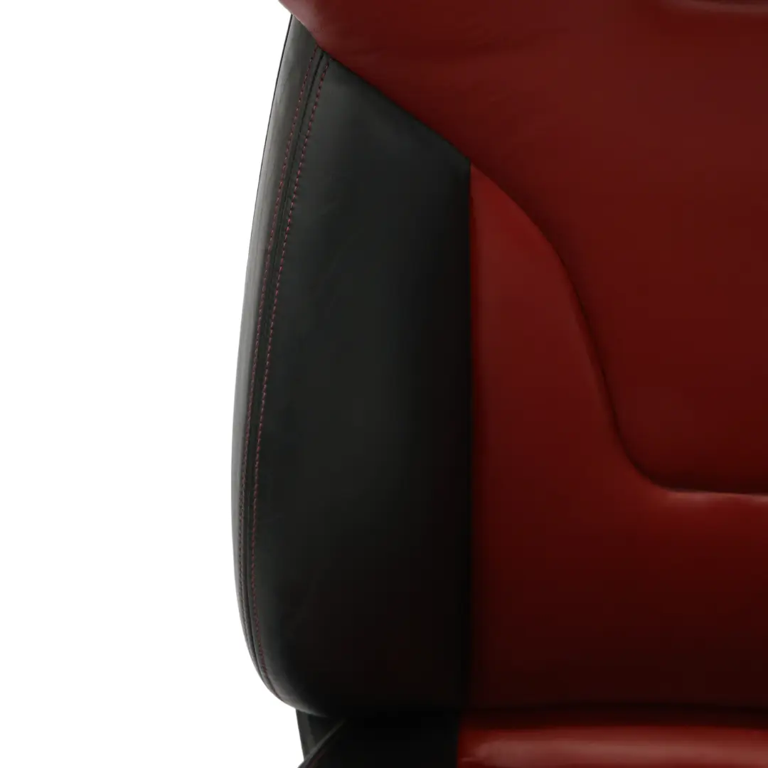 8K Siège Sport Avant Gauche Chauffant Cuir Soul Black Magma Rouge pour Audi S4 B8 à propos du numéro de pièce 8K0881805M Audi S4 B8 8K Siège Sport Avant Gauche Chauffant Cuir Soul Black Magma Rouge - SKU 8K0881805M-1 - Numéro de pièce 8K0881805M