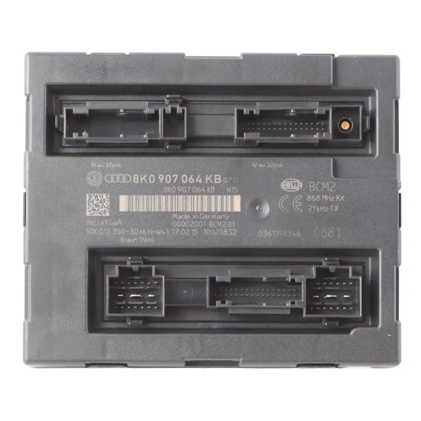 Audi A5 8T Karosseriesteuerungs Komfortmodul BCM Komfortmodul ECU 8K0907064KB