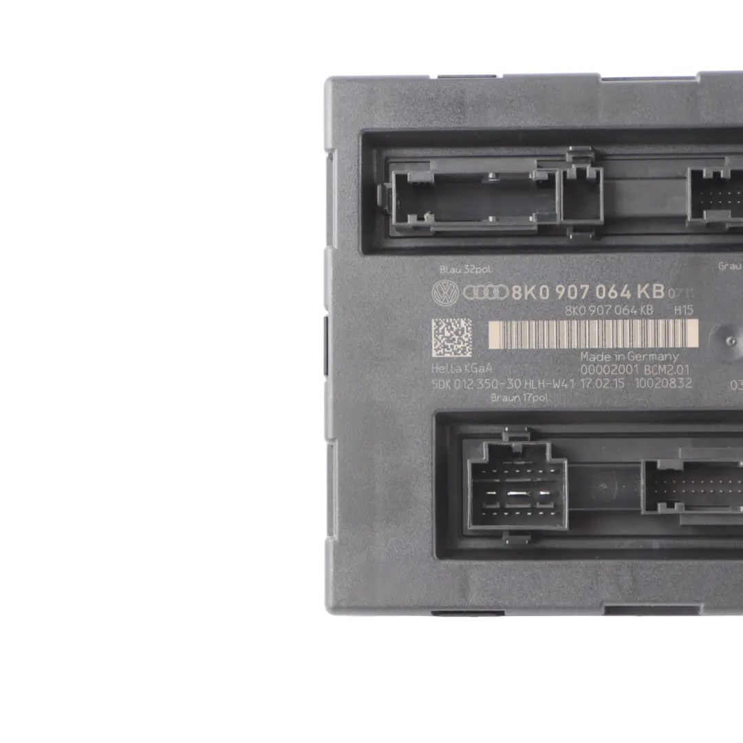 Audi A5 8T Module Commande Confort Module BCM Module Confort ECU - SKU 8K0907064KB - Numéro de pièce 8K0907064KB