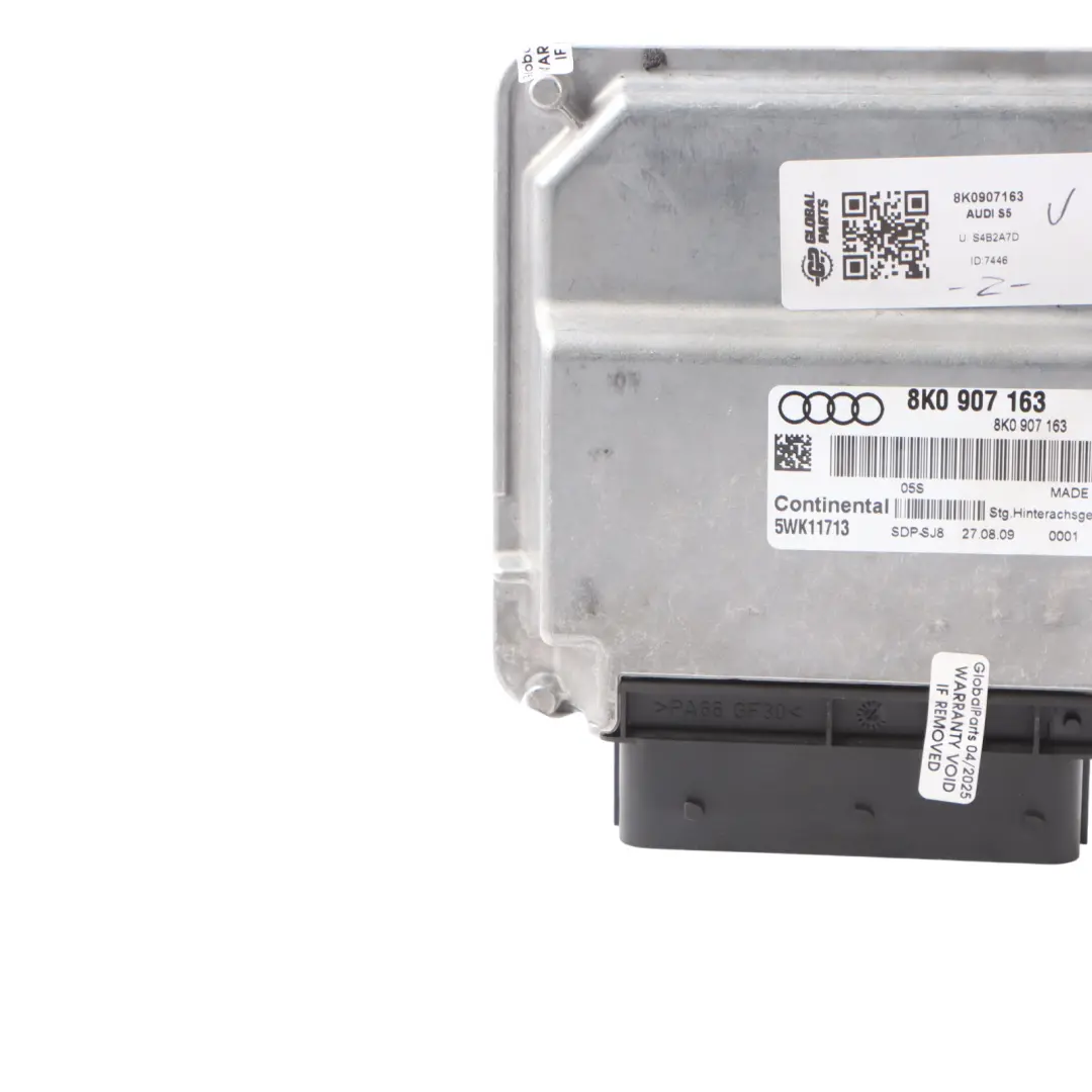 Differential Control Unit Function Module to Audi S5 8T with Part number 8K0907163 Audi S5 8T Differential Control Unit Function Module - SKU 8K0907163 - Part number 8K0907163